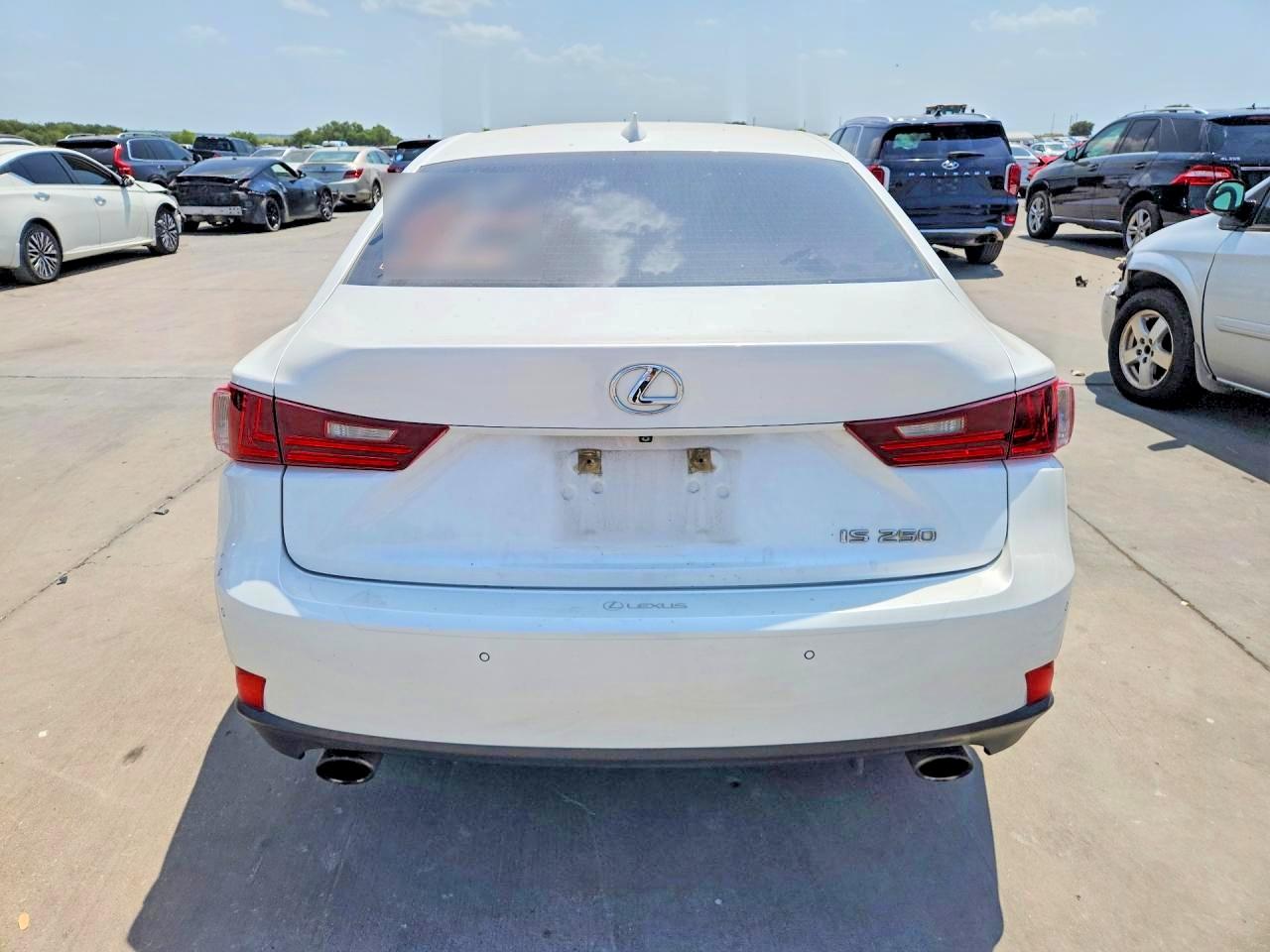 2014 Lexus Is 250 Белый vin: JTHBF1D22E5024642