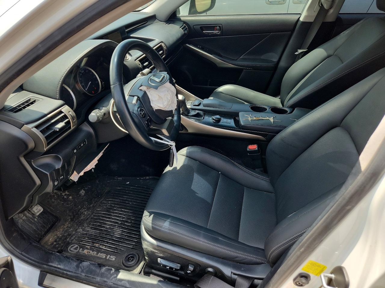 2014 Lexus Is 250 Белый vin: JTHBF1D22E5024642