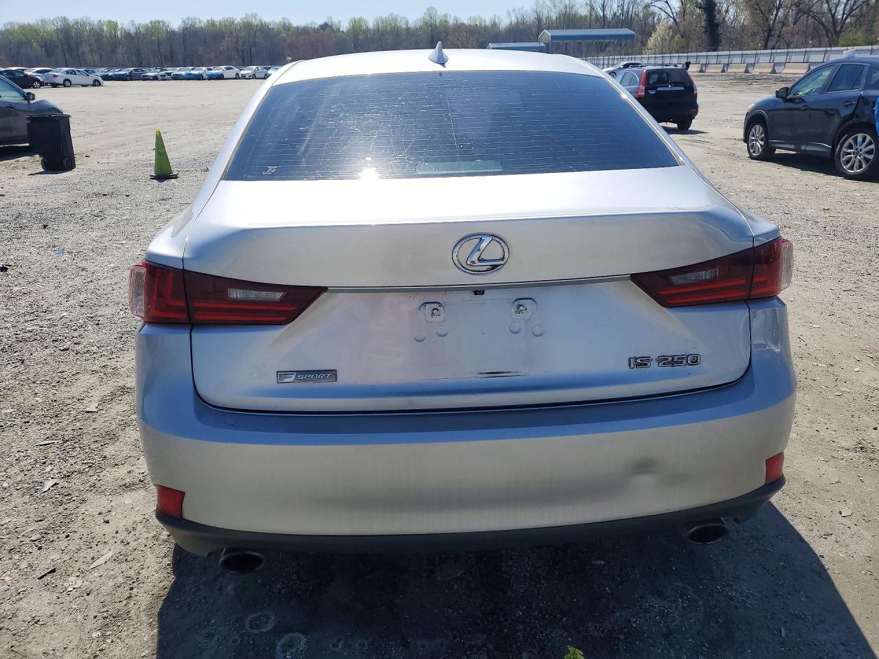 2014 Lexus Is 250 Base Silver vin: JTHBF1D22E5025158