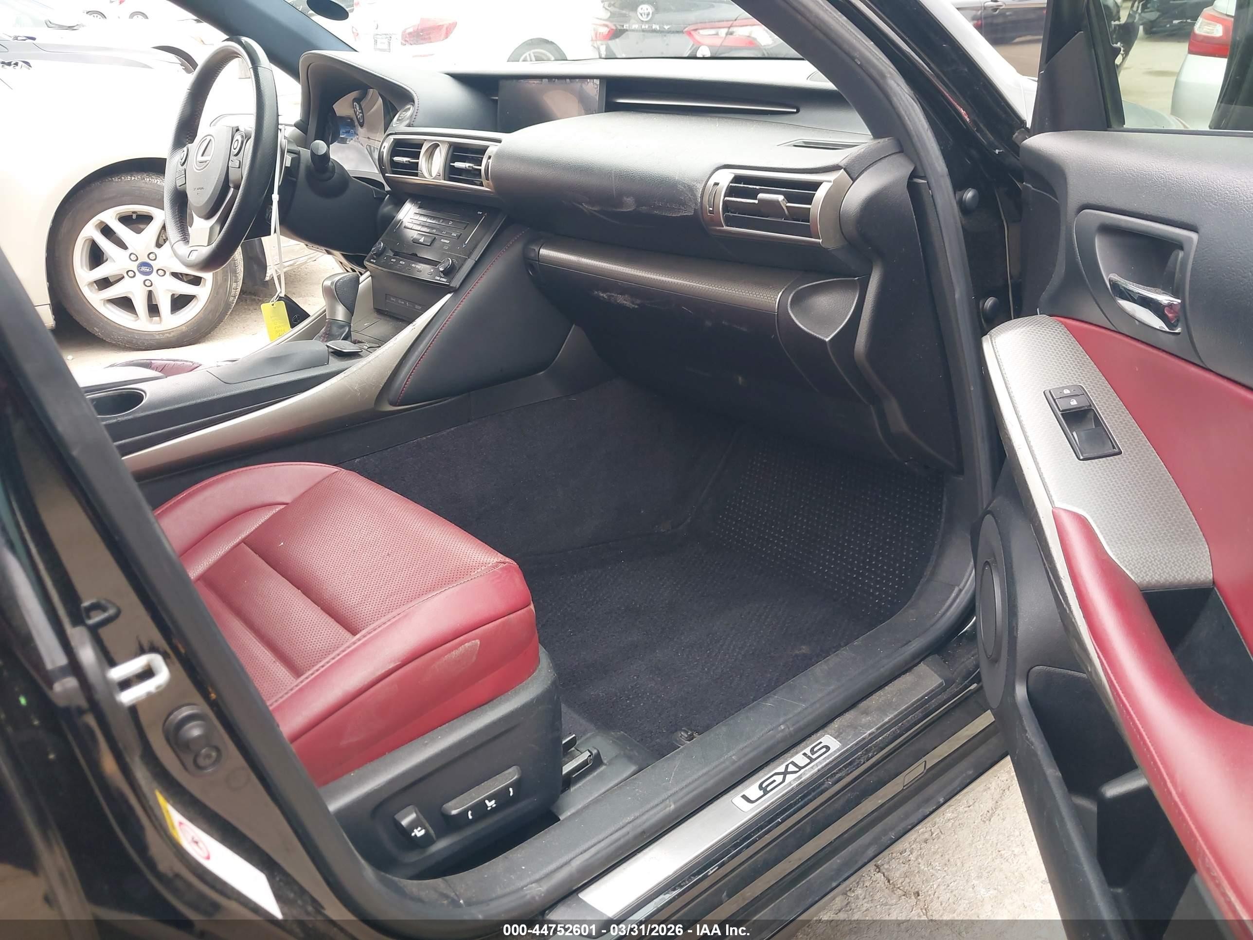 2014 Lexus Is 250   Black vin: JTHBF1D22E5027265