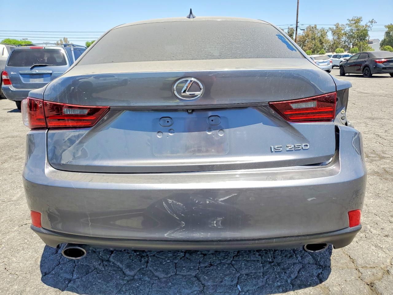 2014 Lexus Is 250 Gray vin: JTHBF1D22E5034071