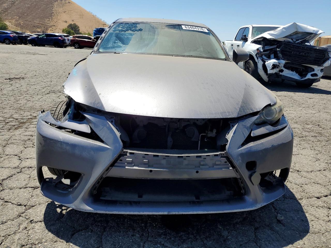 2014 Lexus Is 250 Gray vin: JTHBF1D22E5034071