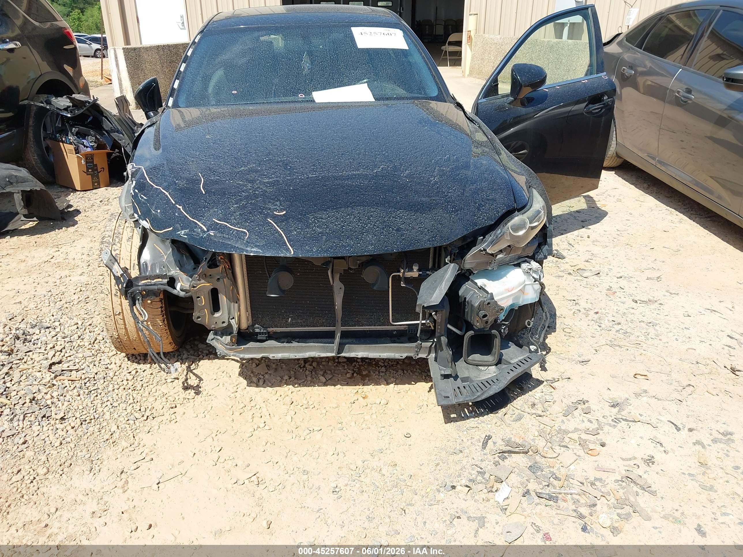 2014 Lexus Is 250   Black vin: JTHBF1D22E5039304