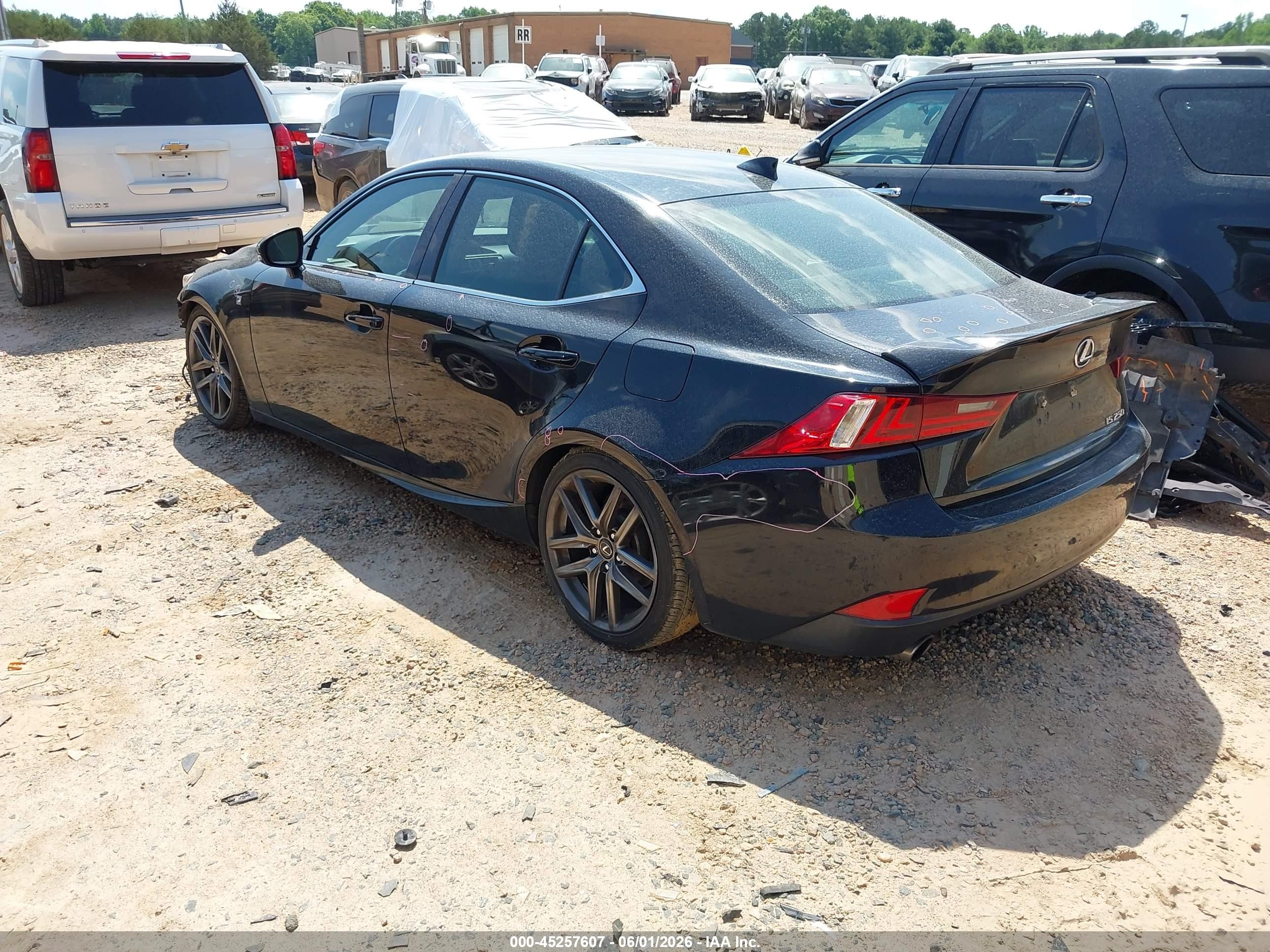 2014 Lexus Is 250   Black vin: JTHBF1D22E5039304