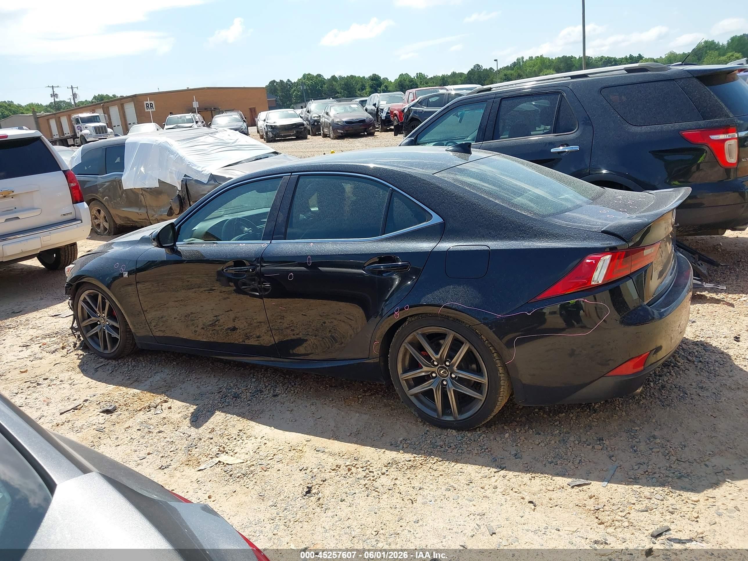 2014 Lexus Is 250   Black vin: JTHBF1D22E5039304