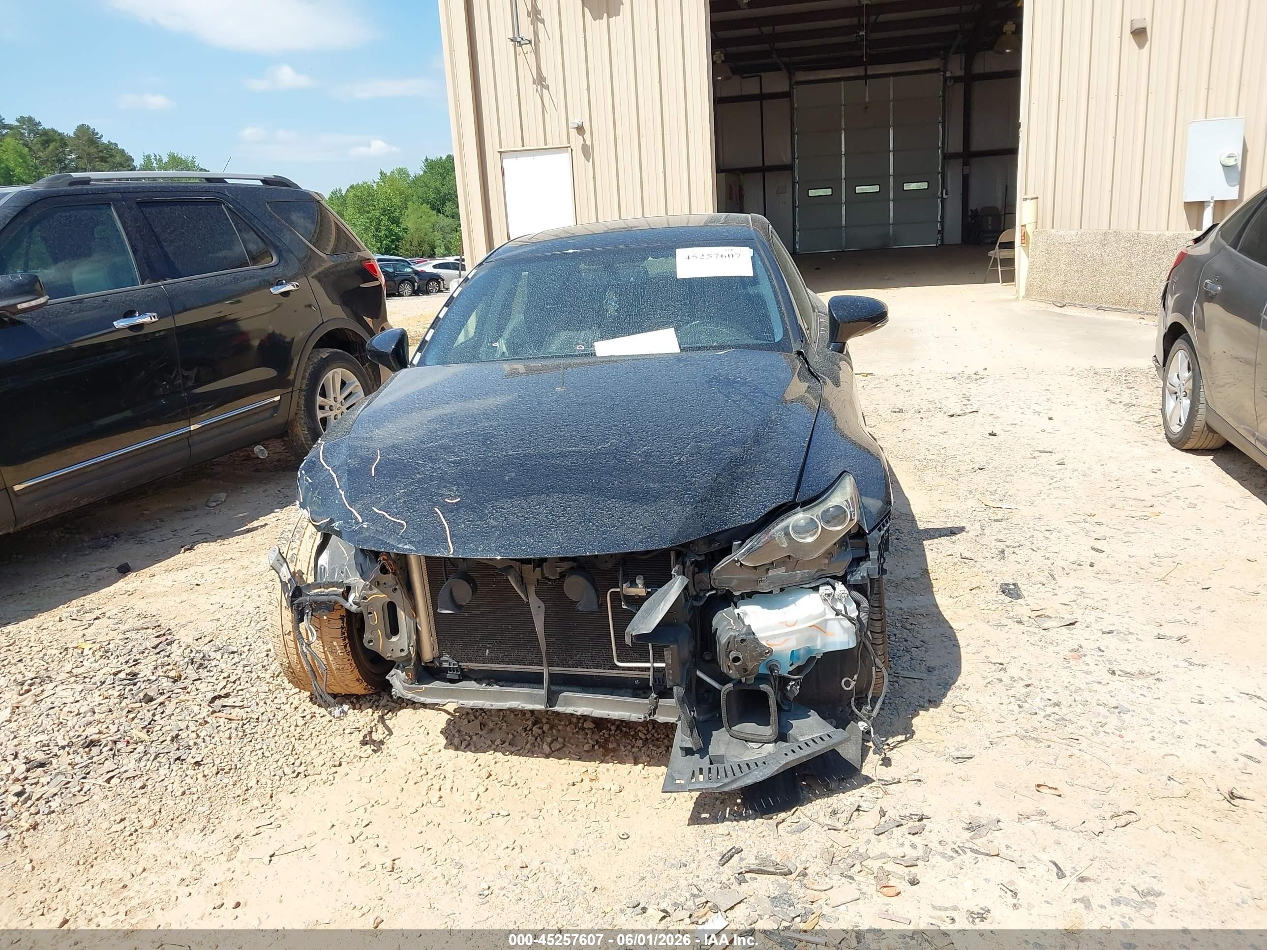2014 Lexus Is 250   Black vin: JTHBF1D22E5039304