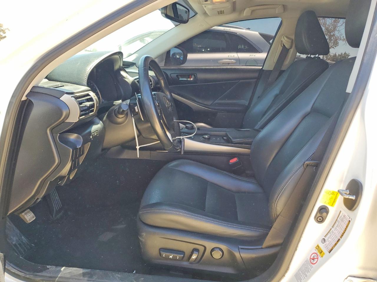 2015 Lexus Is 250 White vin: JTHBF1D22F5049865