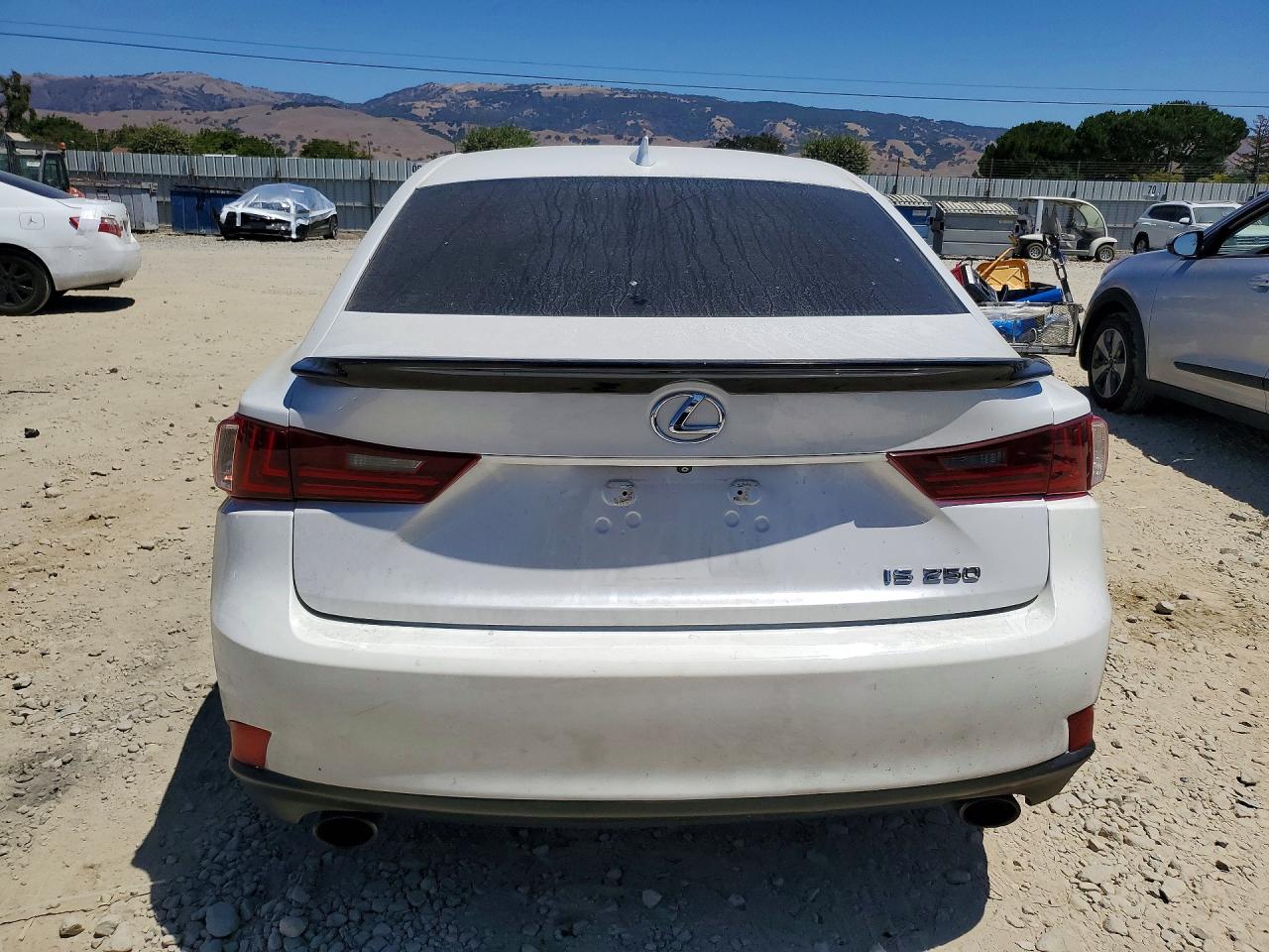 2015 Lexus Is 250 White vin: JTHBF1D22F5049865