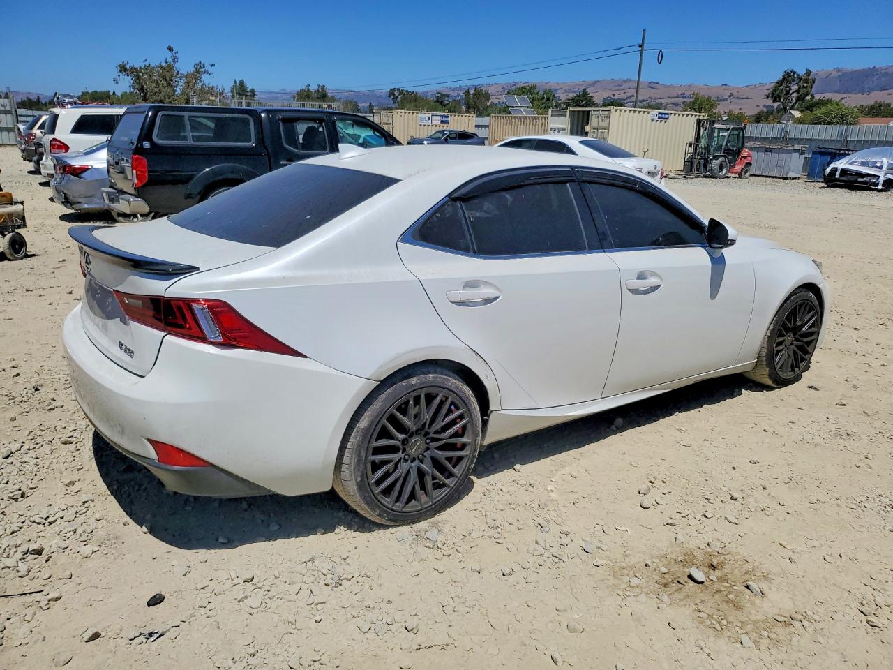 2015 Lexus Is 250 White vin: JTHBF1D22F5049865