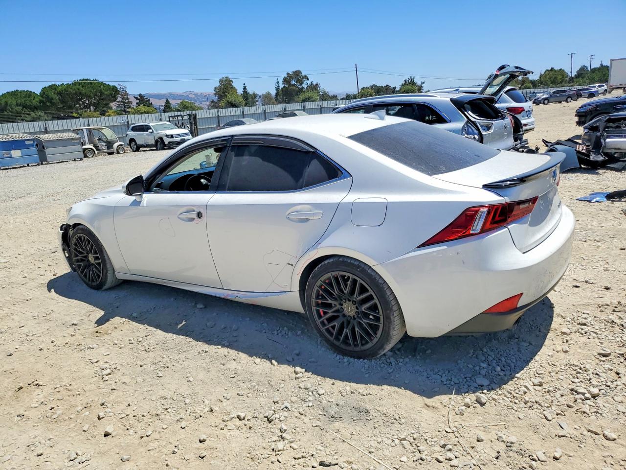 2015 Lexus Is 250 White vin: JTHBF1D22F5049865