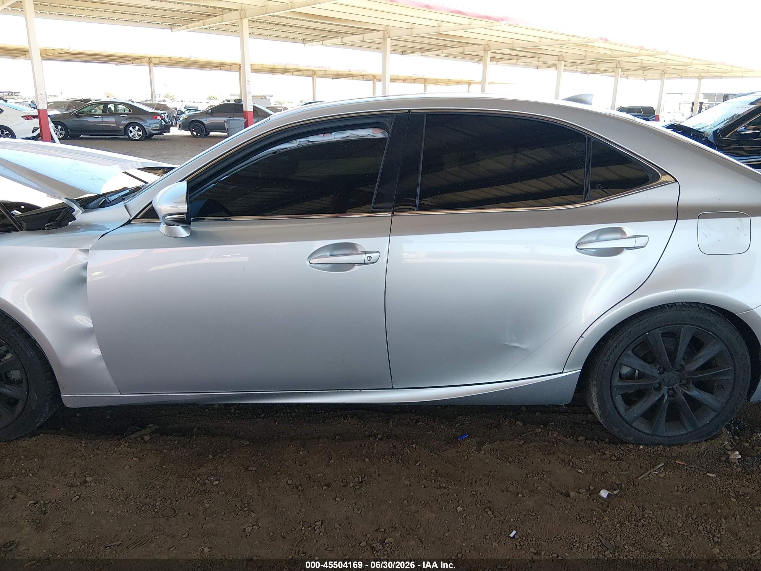 2015 Lexus Is 250   Silver vin: JTHBF1D22F5055021