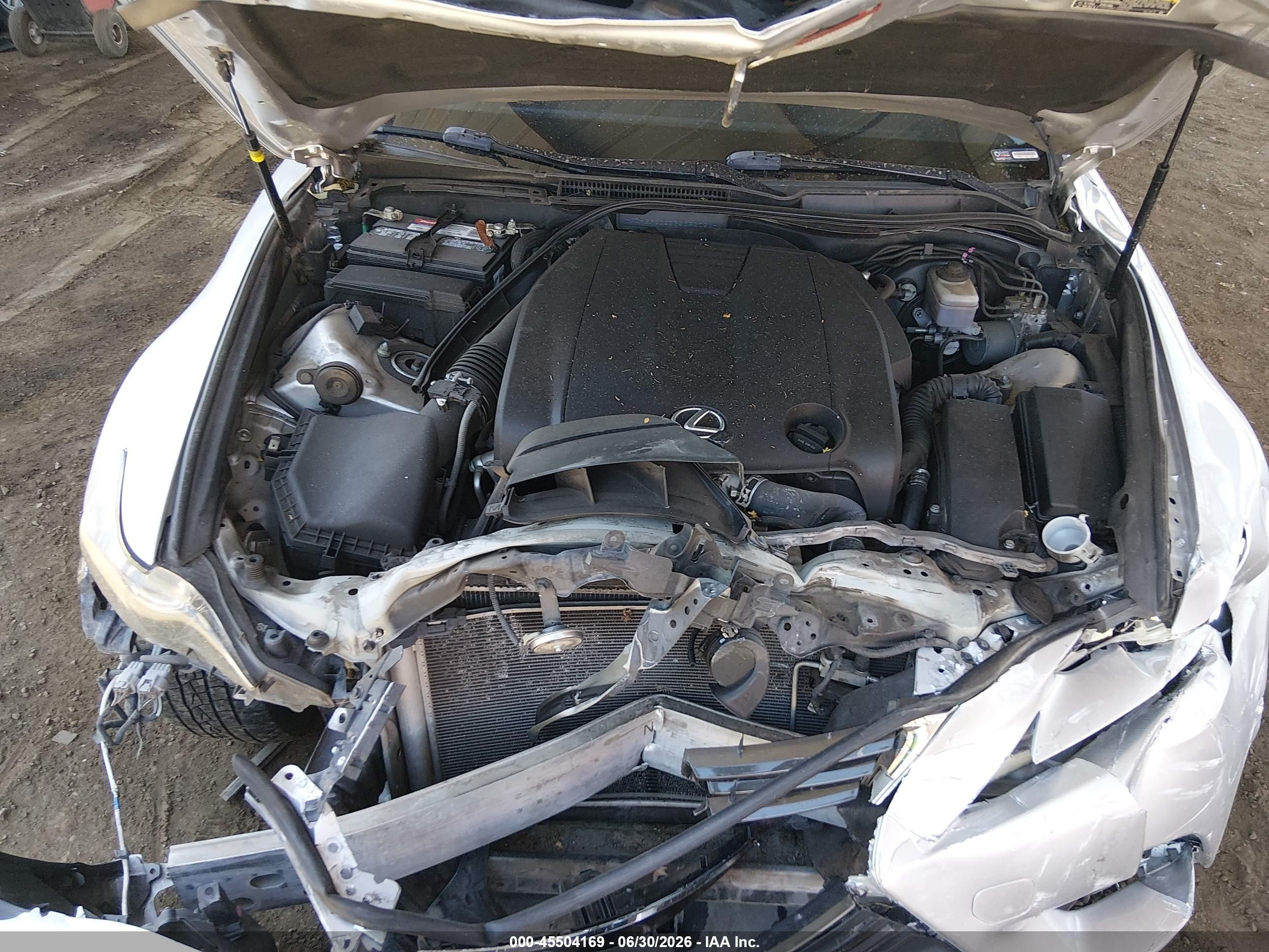 2015 Lexus Is 250   Silver vin: JTHBF1D22F5055021