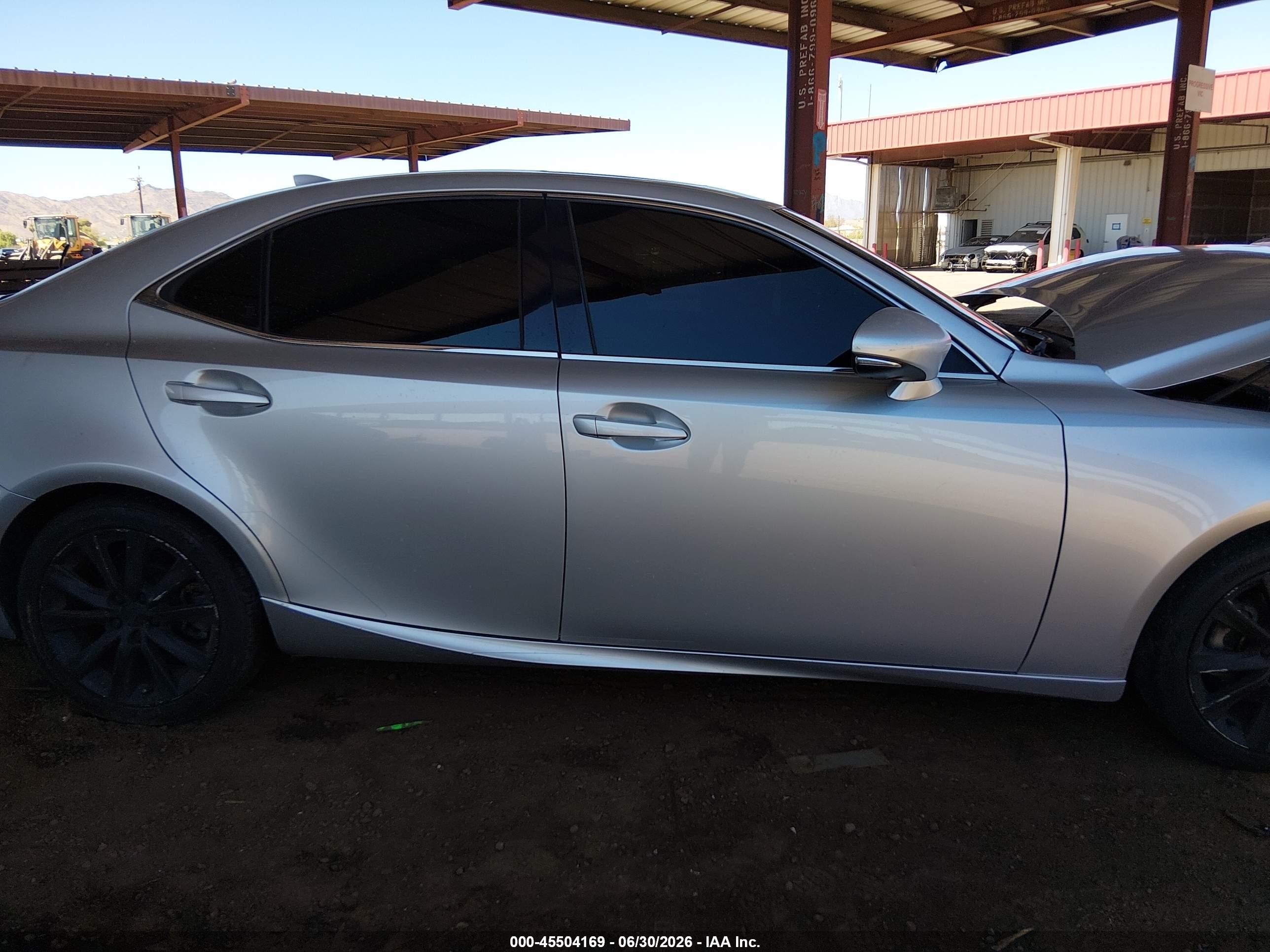 2015 Lexus Is 250   Silver vin: JTHBF1D22F5055021