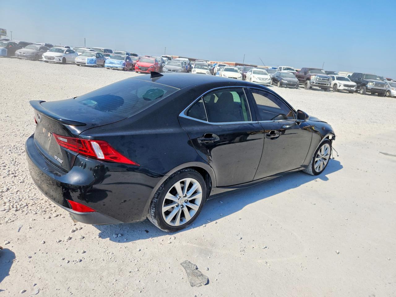 2015 Lexus Is 250 Black vin: JTHBF1D22F5063037