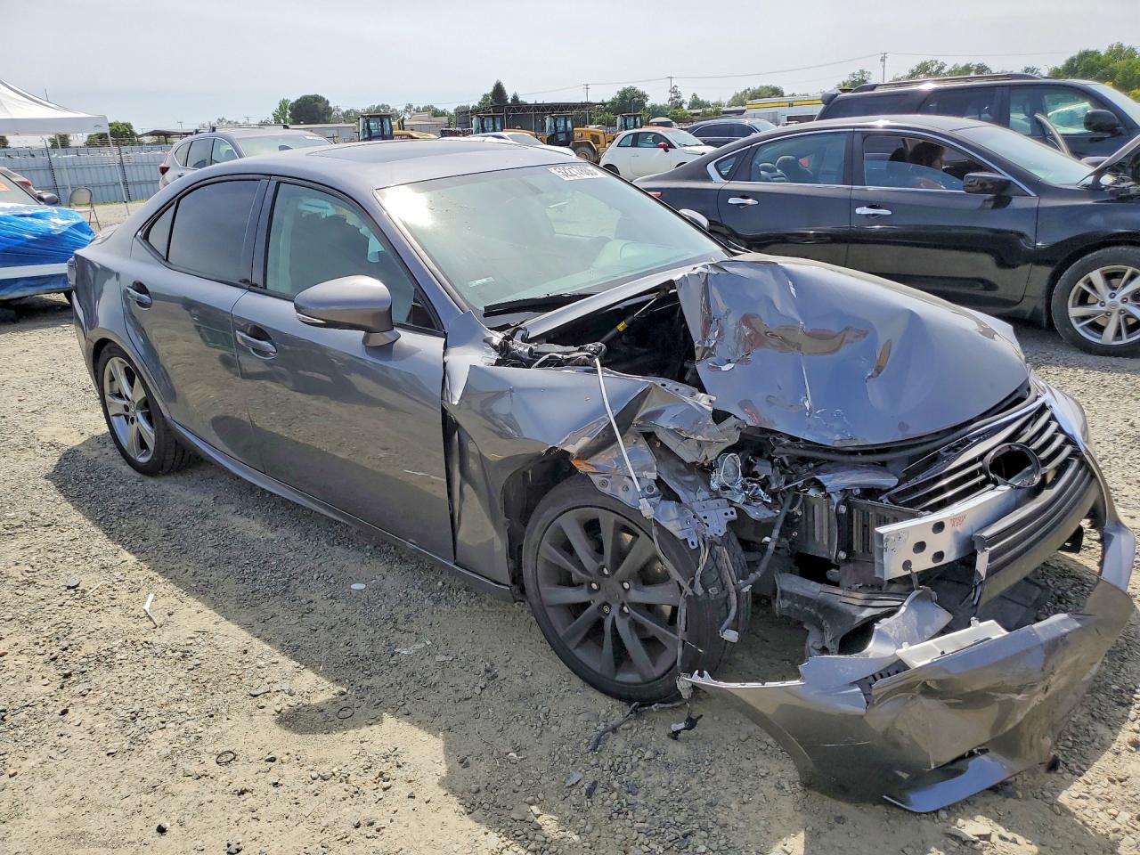 2015 Lexus Is 250 Gray vin: JTHBF1D22F5063880