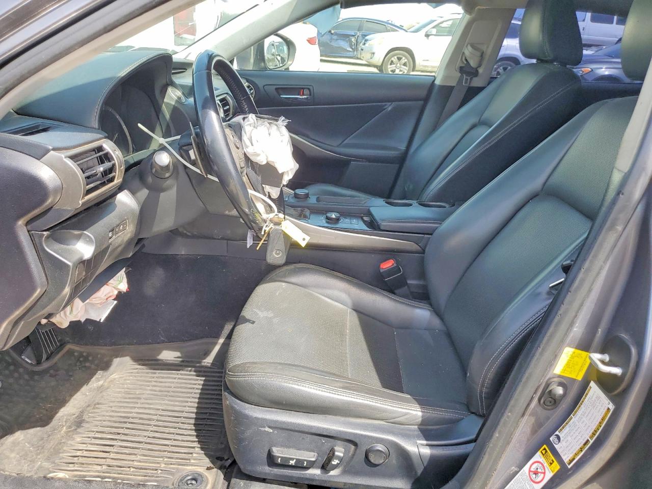 2015 Lexus Is 250 Gray vin: JTHBF1D22F5063880
