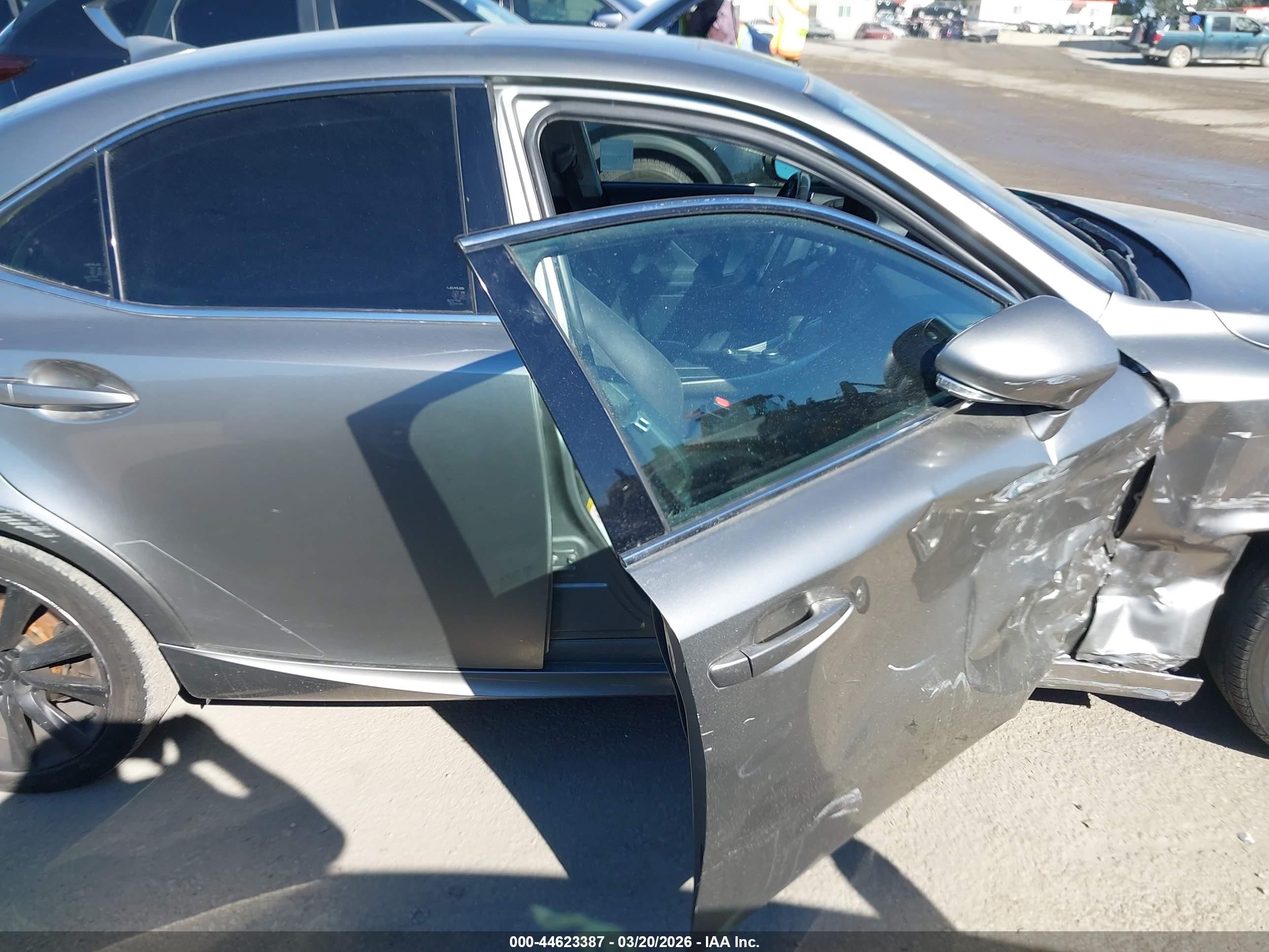 2015 Lexus Is 250   Gray vin: JTHBF1D22F5068402