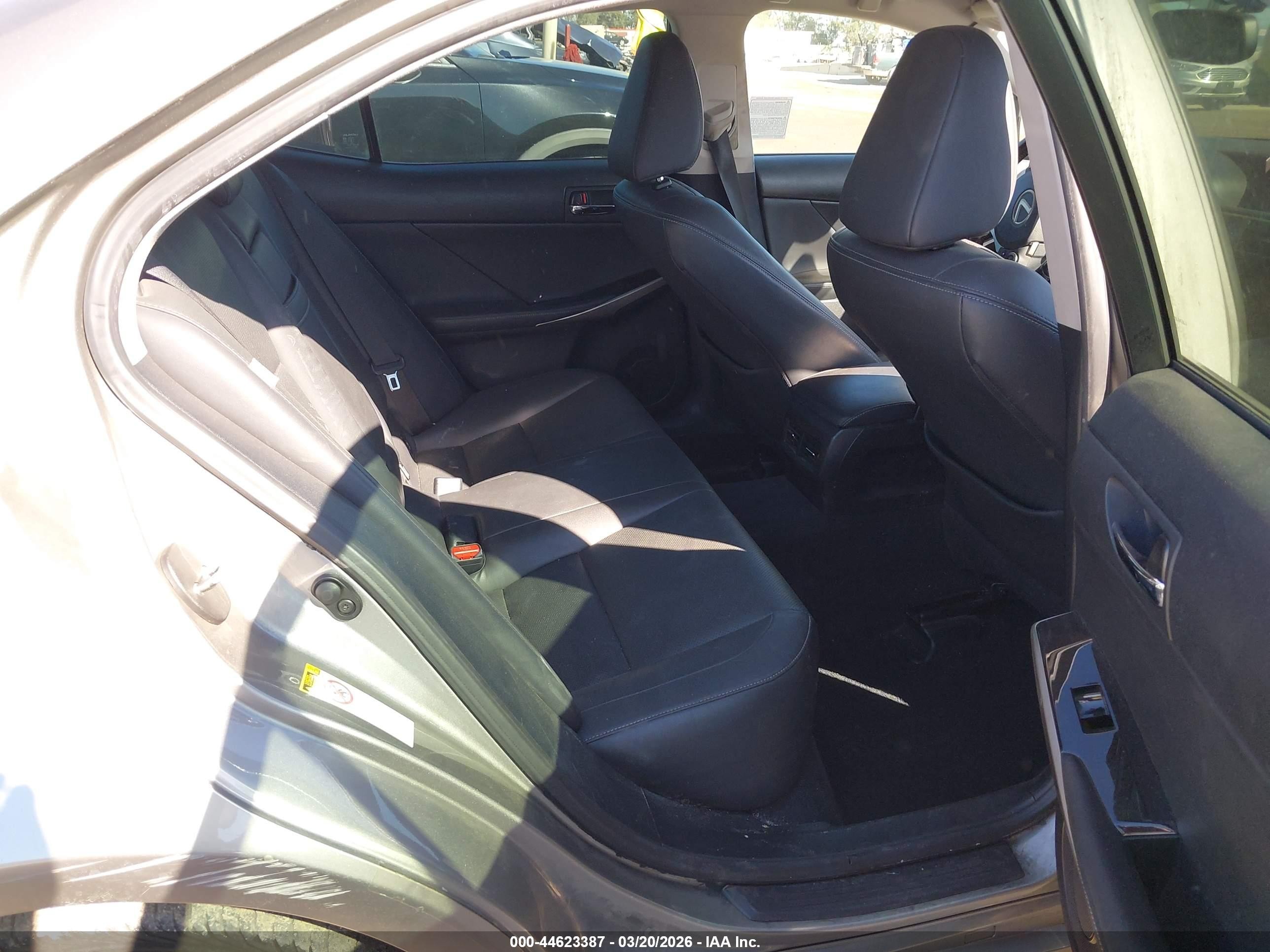 2015 Lexus Is 250   Gray vin: JTHBF1D22F5068402
