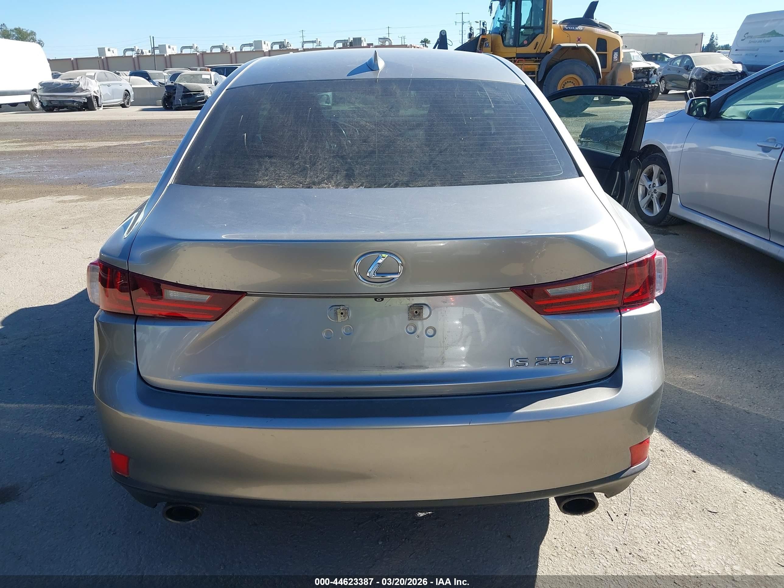 2015 Lexus Is 250   Gray vin: JTHBF1D22F5068402