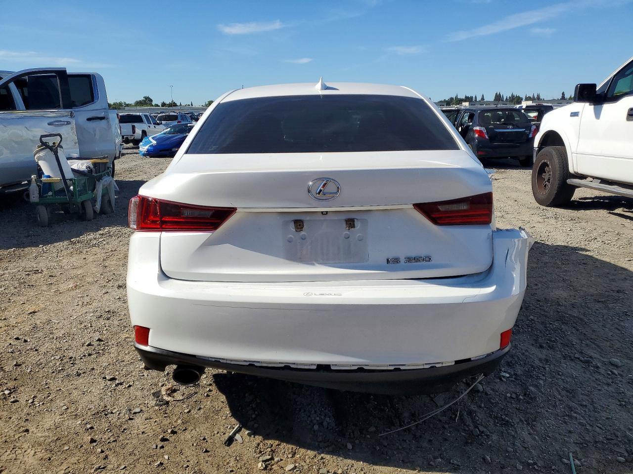 2015 Lexus Is 250 White vin: JTHBF1D22F5075088