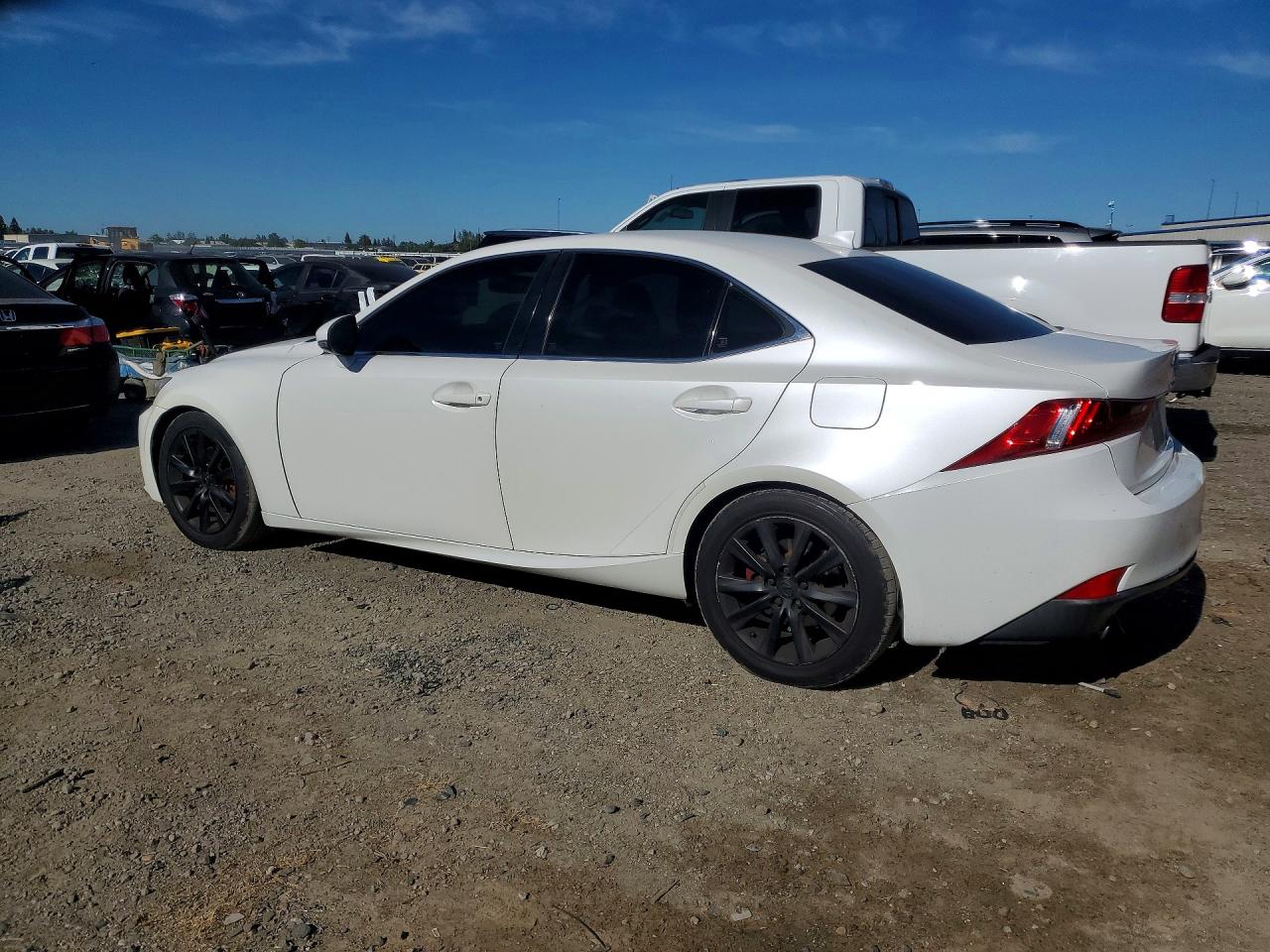 2015 Lexus Is 250 White vin: JTHBF1D22F5075088