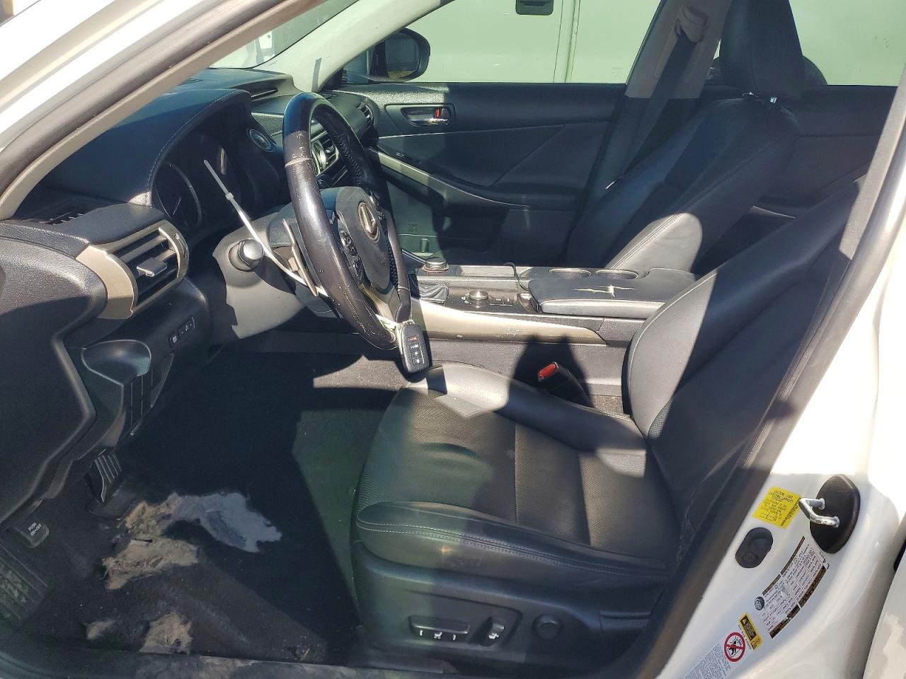 2015 Lexus Is 250 White vin: JTHBF1D22F5075088