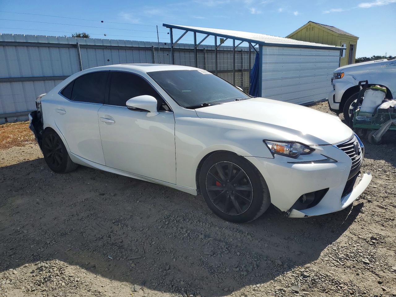 2015 Lexus Is 250 White vin: JTHBF1D22F5075088