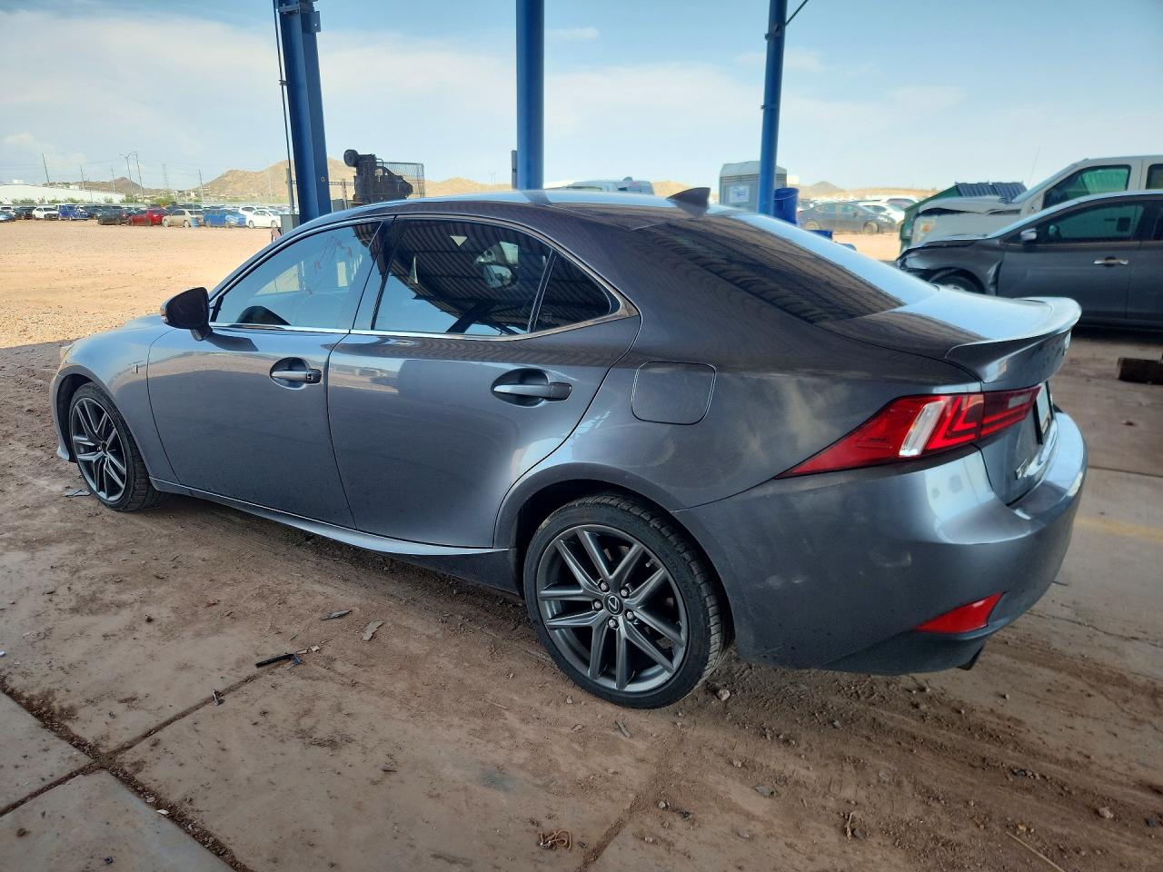 2015 Lexus Is 250 Gray vin: JTHBF1D22F5078248