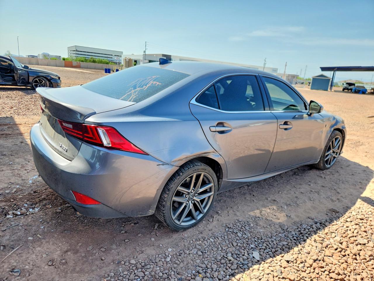 2015 Lexus Is 250 Gray vin: JTHBF1D22F5078248