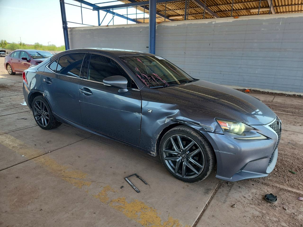 2015 Lexus Is 250 Gray vin: JTHBF1D22F5078248