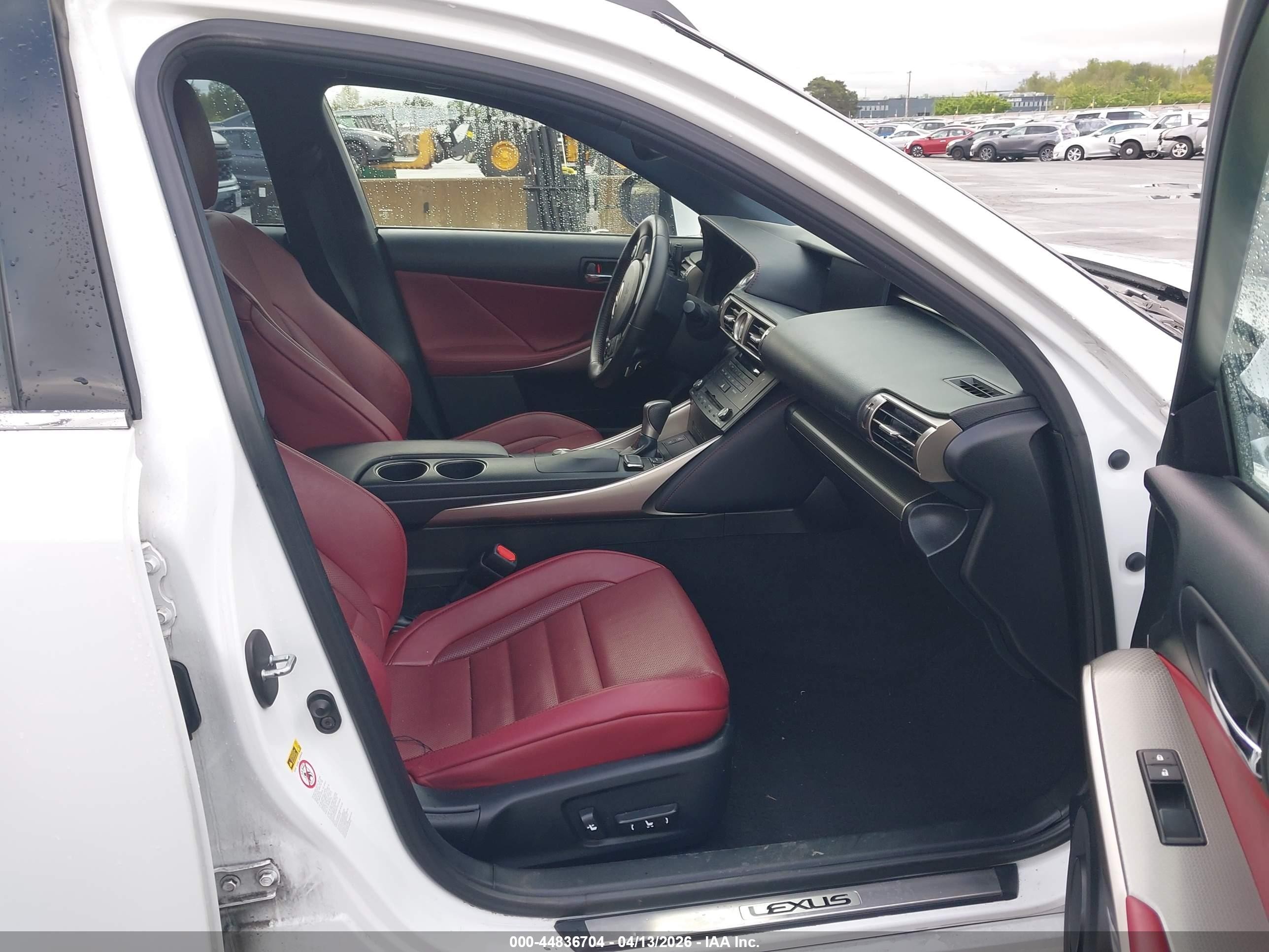 2015 Lexus Is 250   White vin: JTHBF1D22F5081389