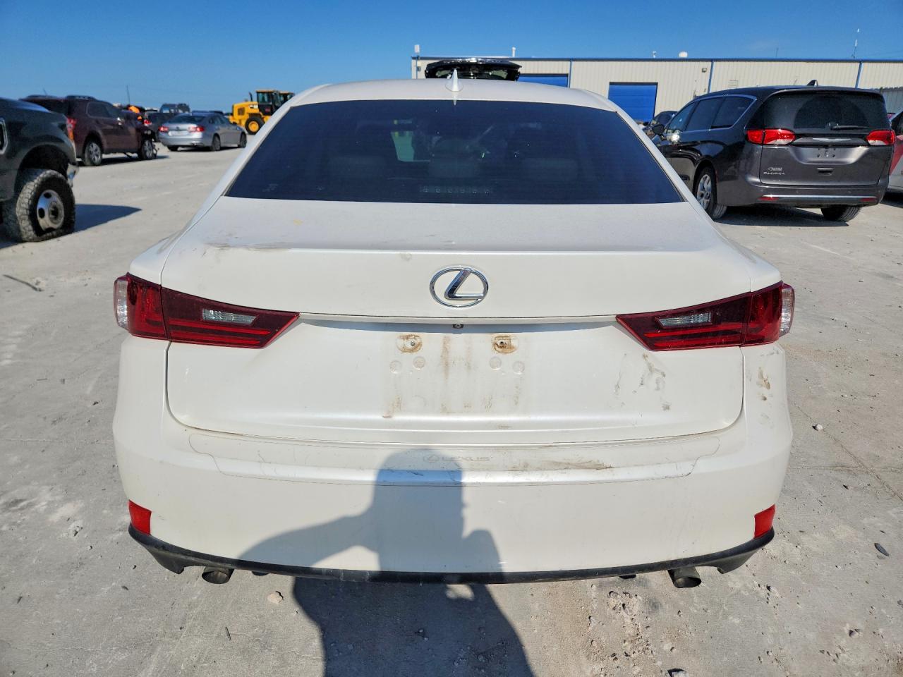 2014 Lexus Is 250 White vin: JTHBF1D23E5009034