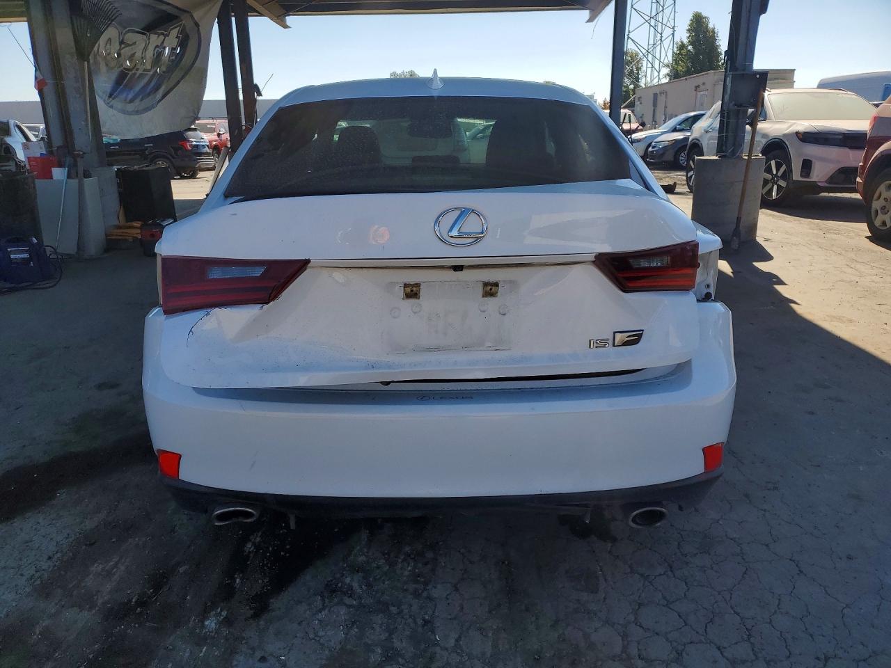 2014 Lexus Is 250 White vin: JTHBF1D23E5018347