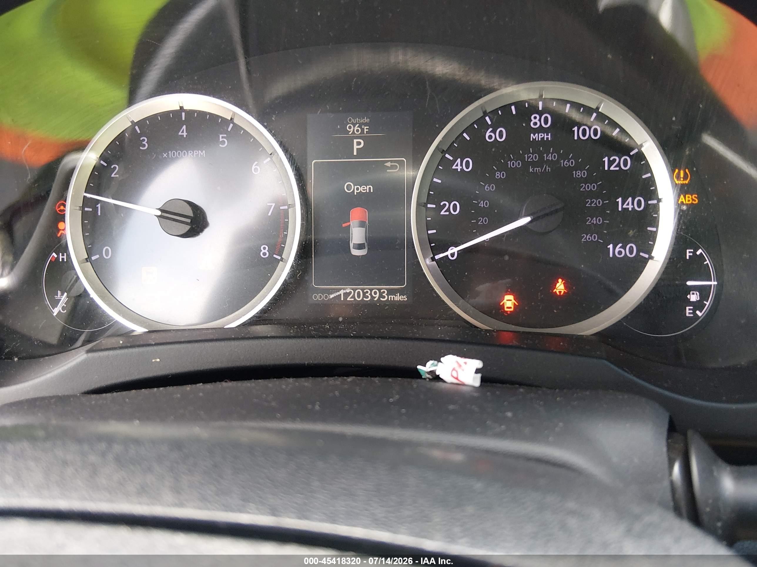 2014 Lexus Is 250   Красный vin: JTHBF1D23E5030398