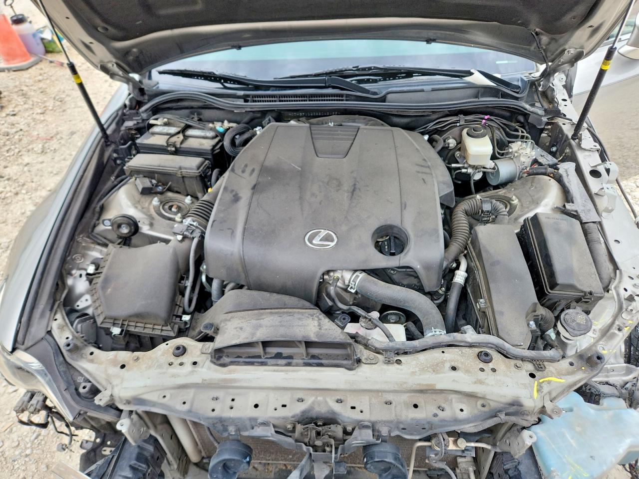 2014 Lexus Is 250 Silver vin: JTHBF1D23E5042499