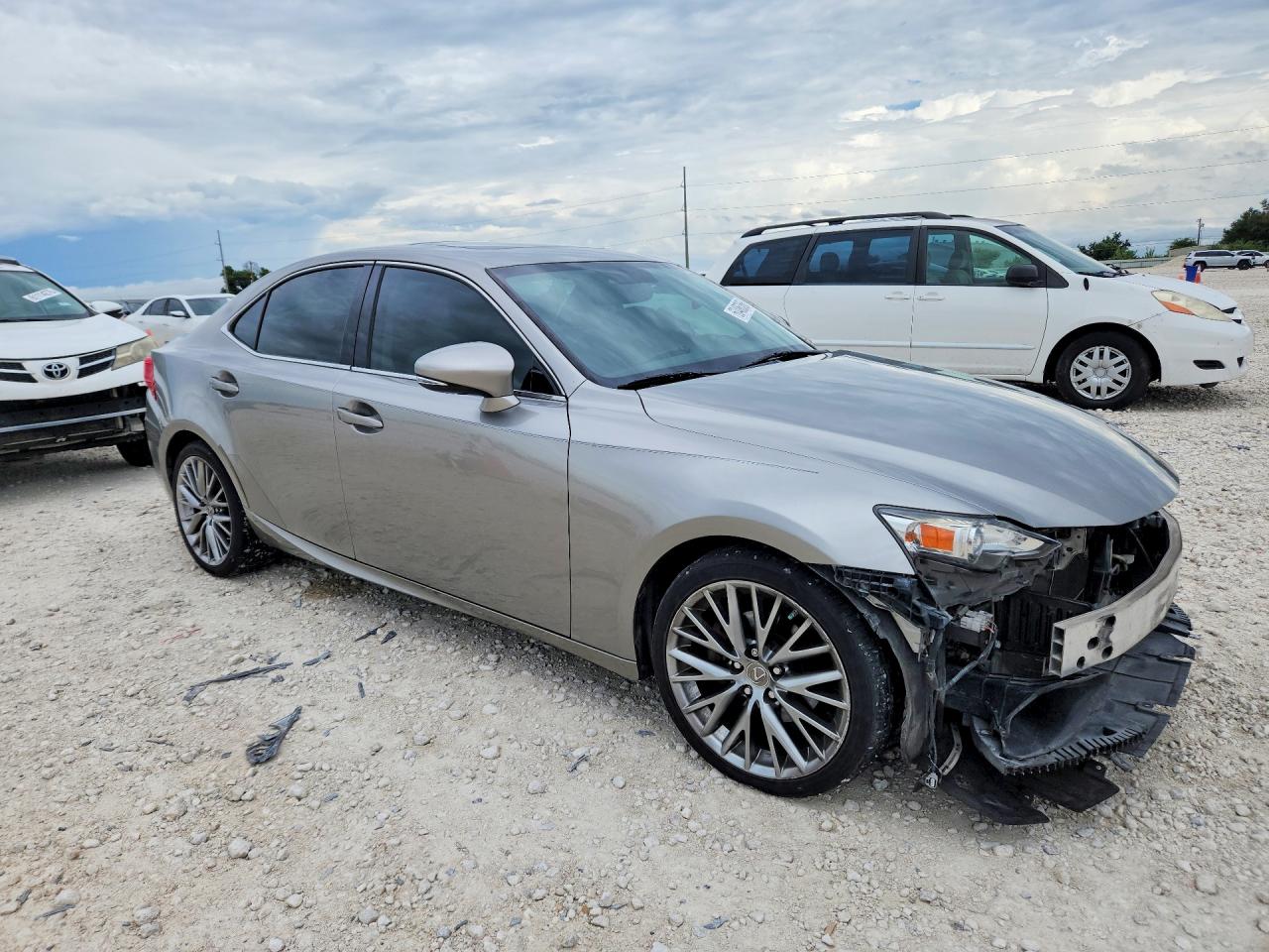 2014 Lexus Is 250 Silver vin: JTHBF1D23E5042499