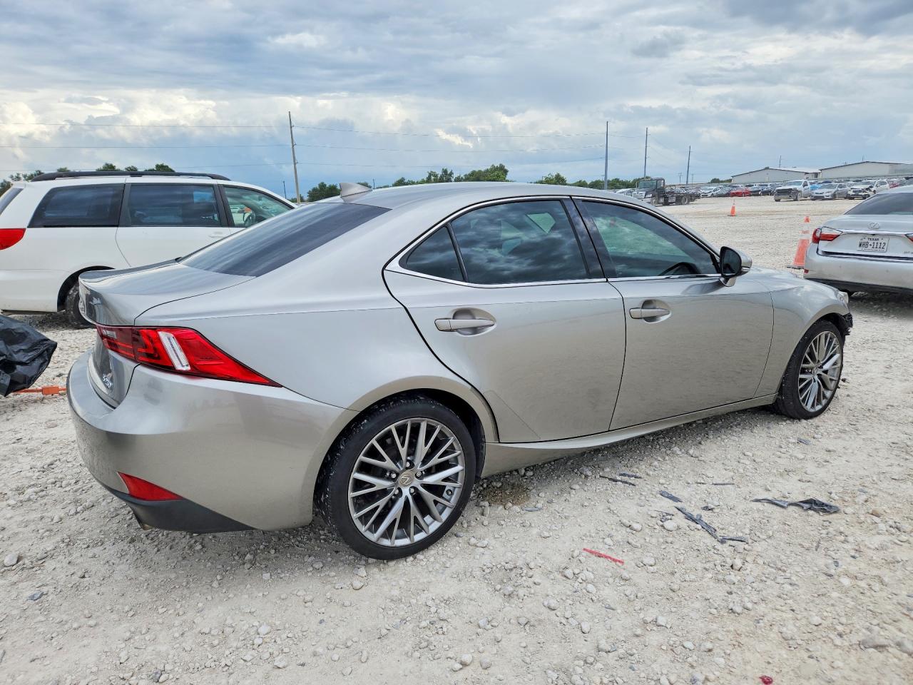 2014 Lexus Is 250 Silver vin: JTHBF1D23E5042499