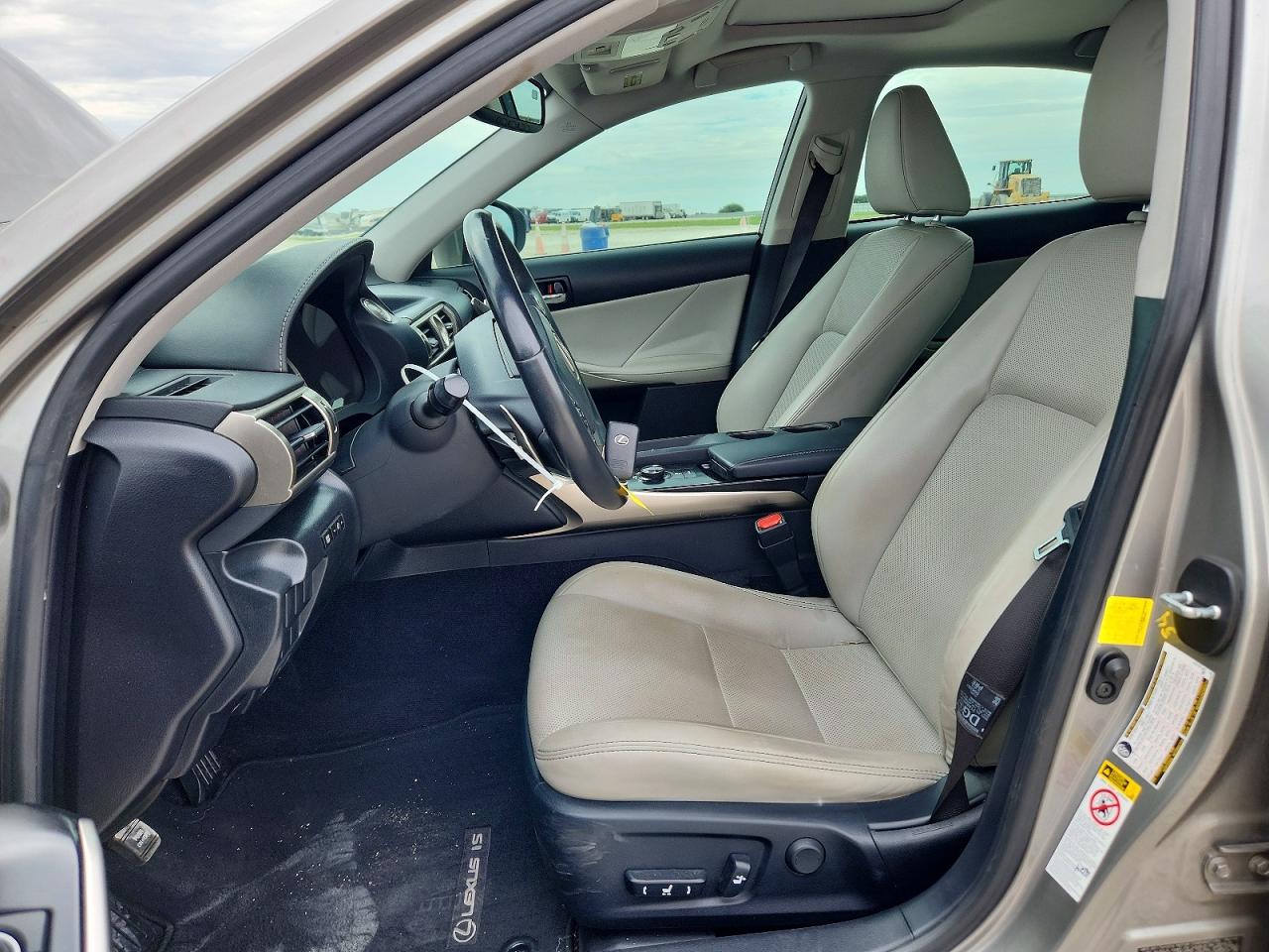 2014 Lexus Is 250 Silver vin: JTHBF1D23E5042499