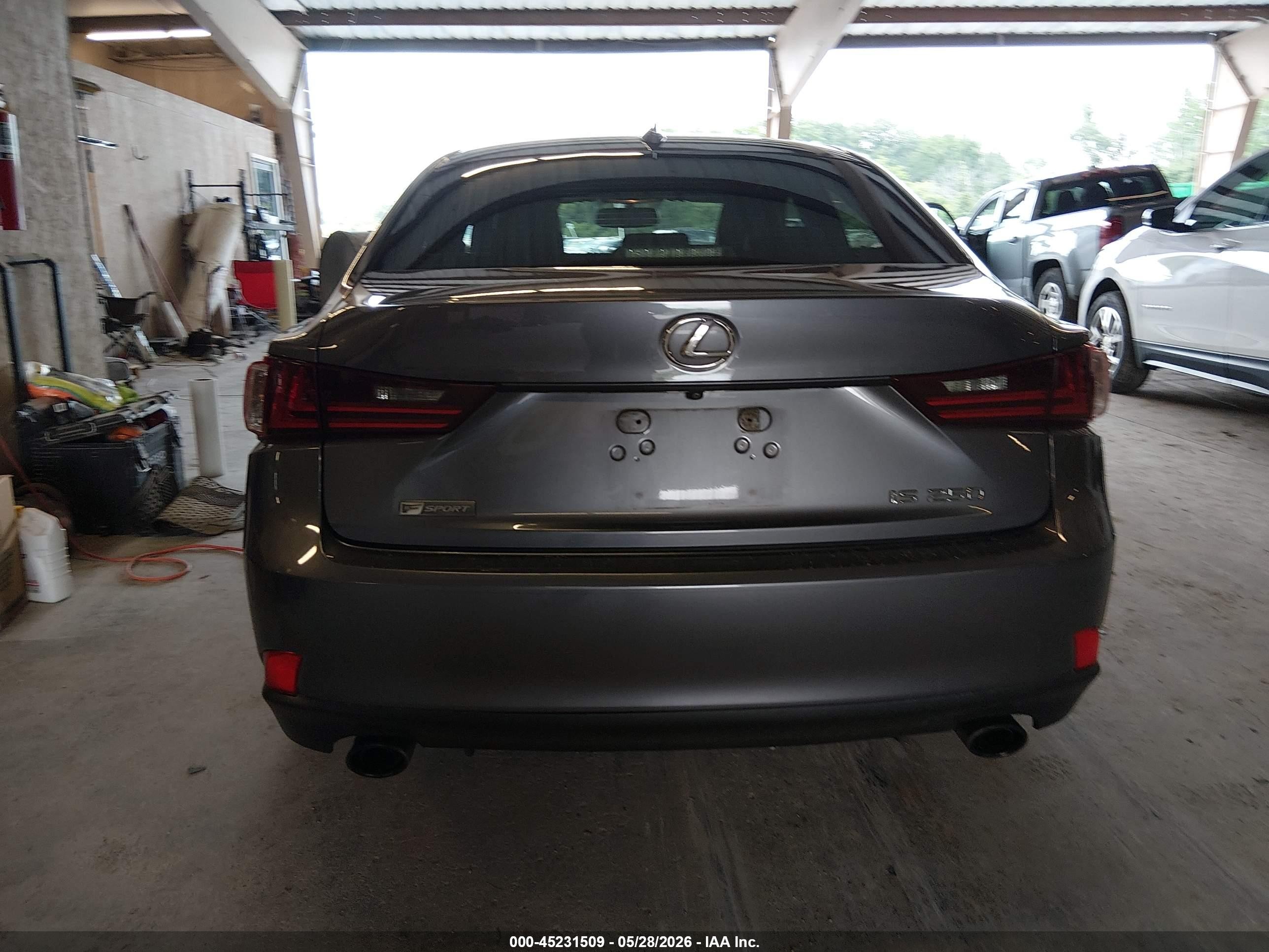 2015 Lexus Is 250 Gray vin: JTHBF1D23F5045744