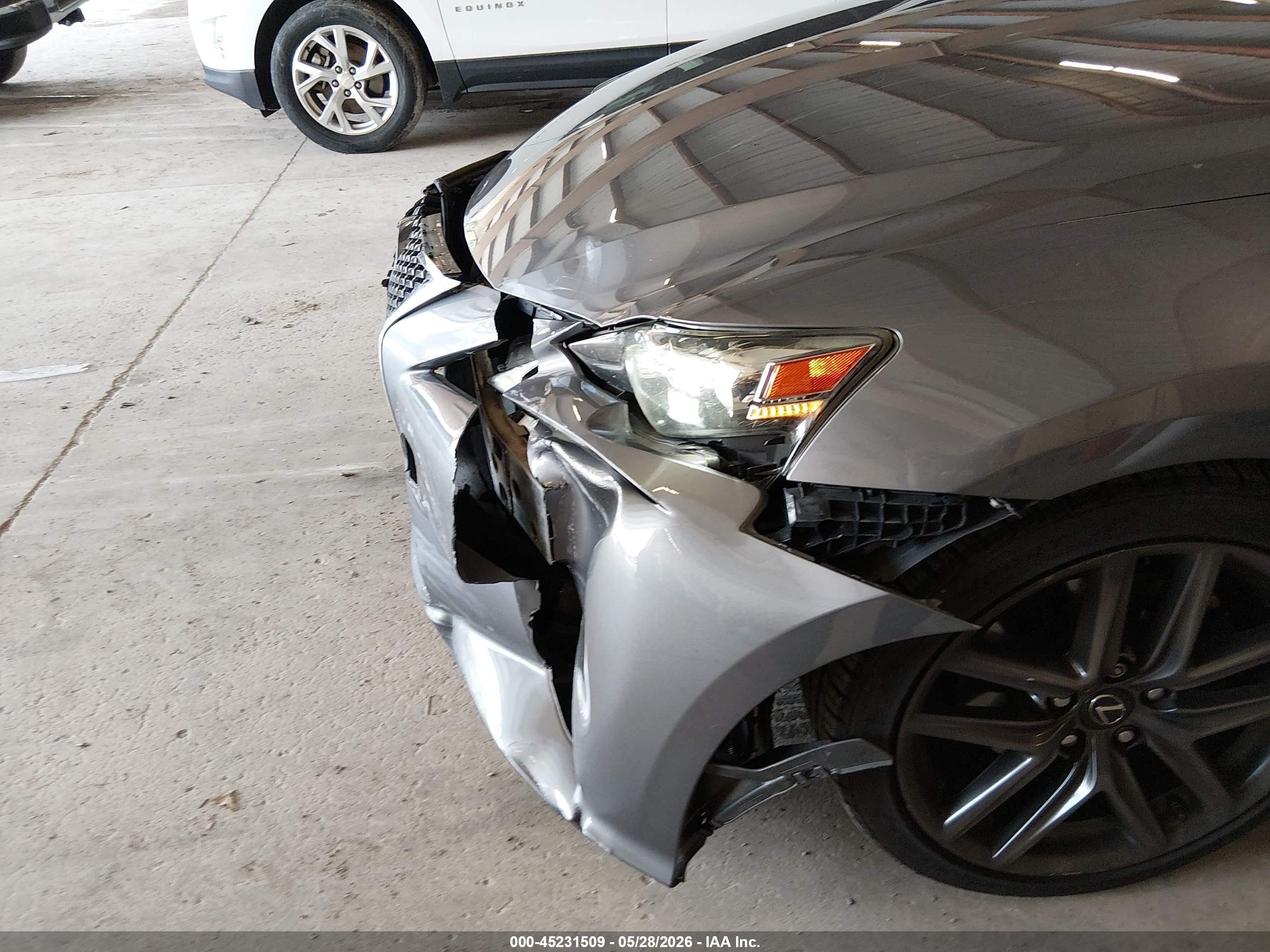 2015 Lexus Is 250 Gray vin: JTHBF1D23F5045744