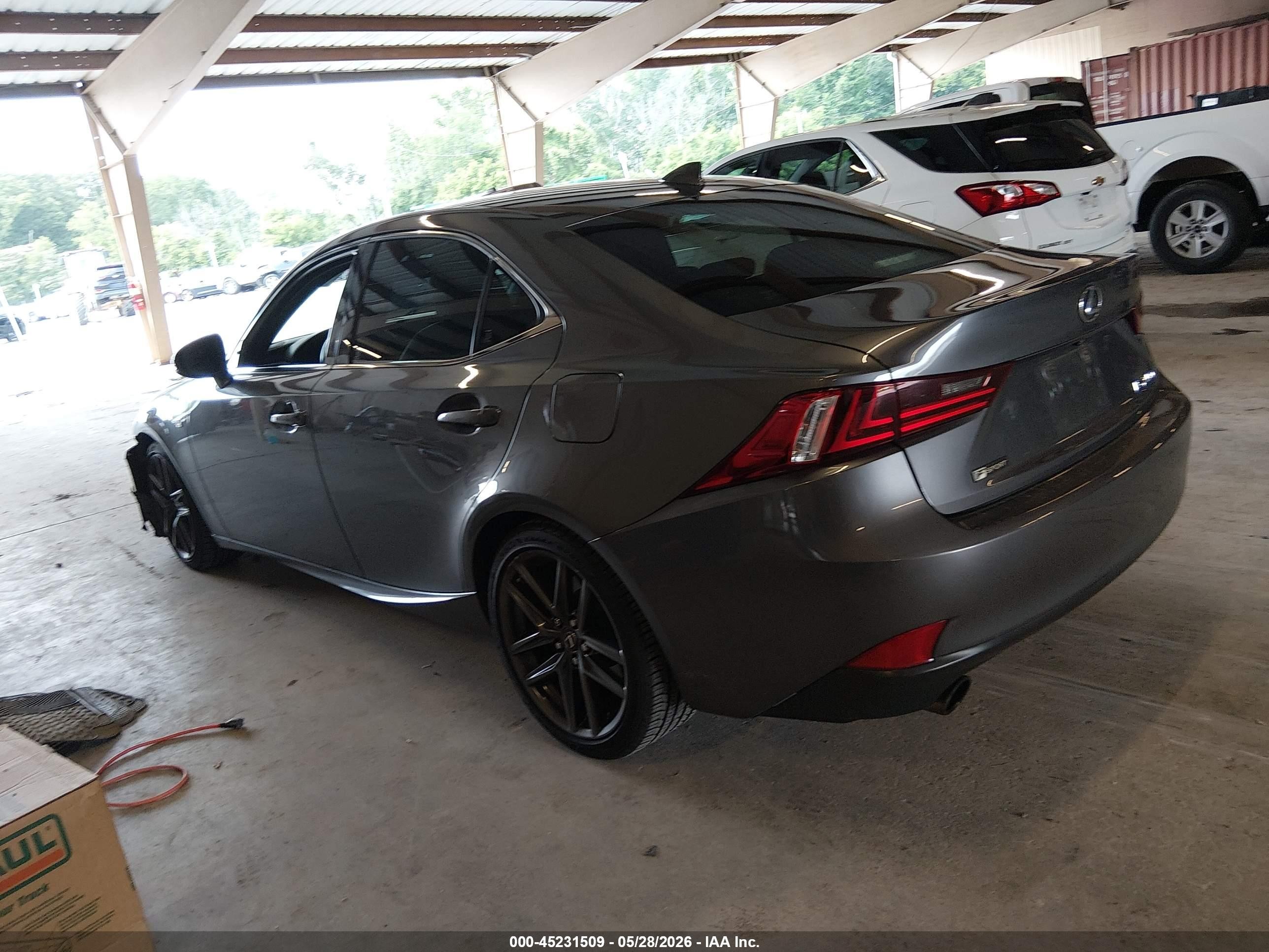 2015 Lexus Is 250 Gray vin: JTHBF1D23F5045744