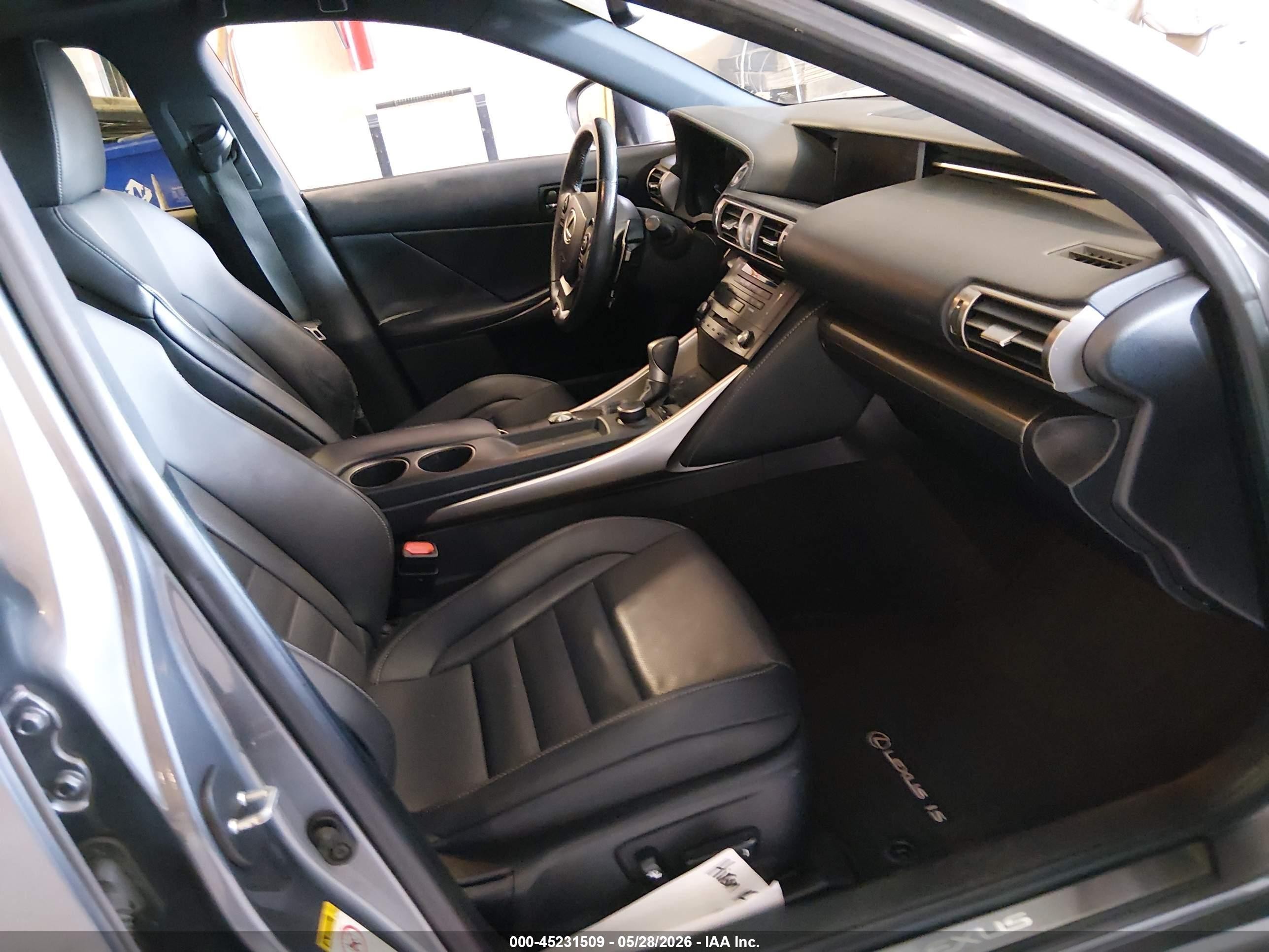 2015 Lexus Is 250 Gray vin: JTHBF1D23F5045744