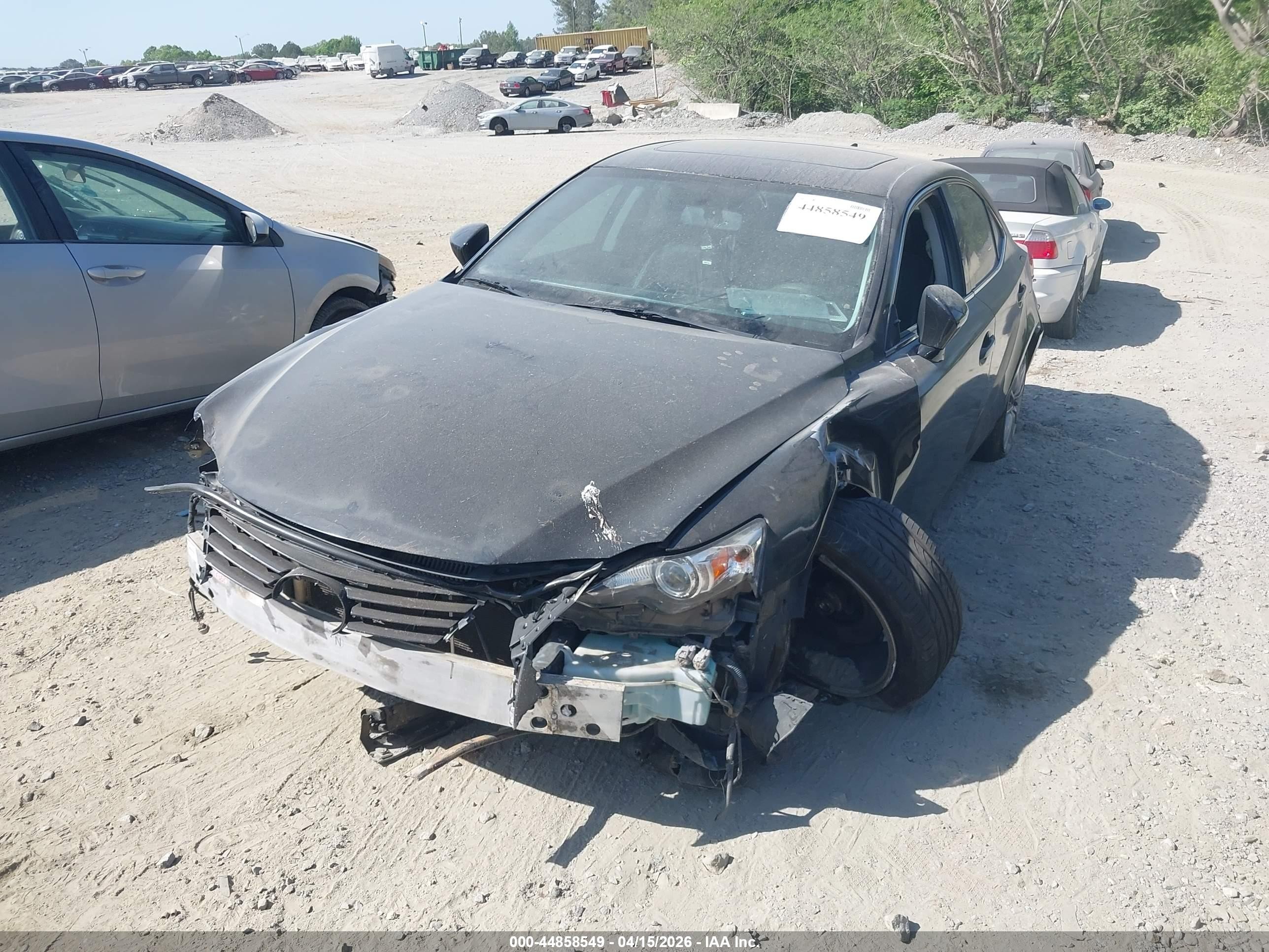 2015 Lexus Is 250   Black vin: JTHBF1D23F5046277