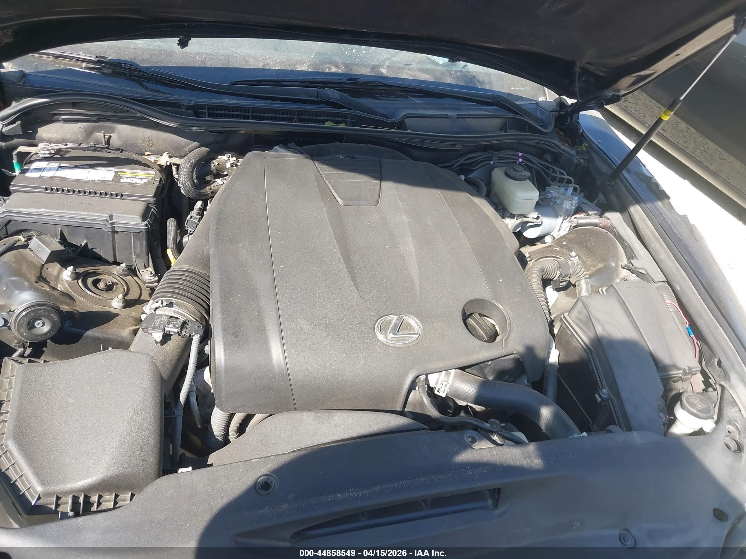 2015 Lexus Is 250   Black vin: JTHBF1D23F5046277