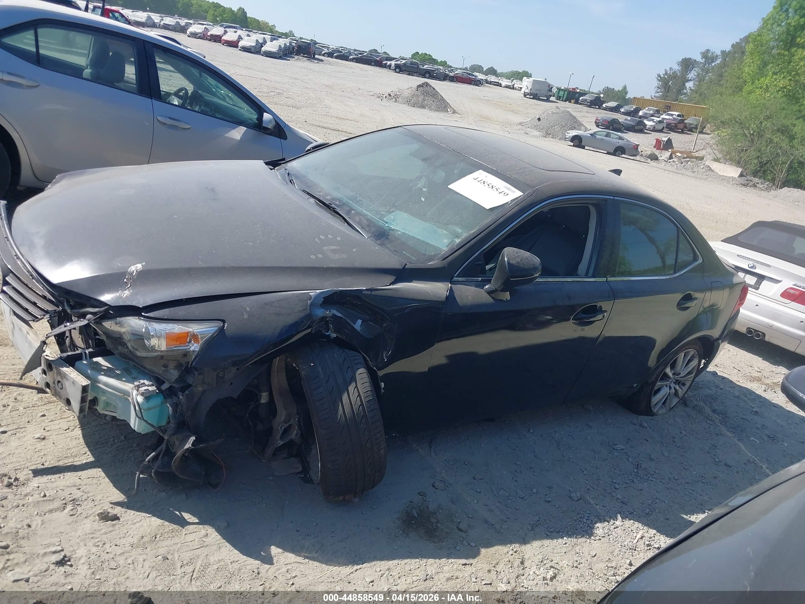 2015 Lexus Is 250   Black vin: JTHBF1D23F5046277