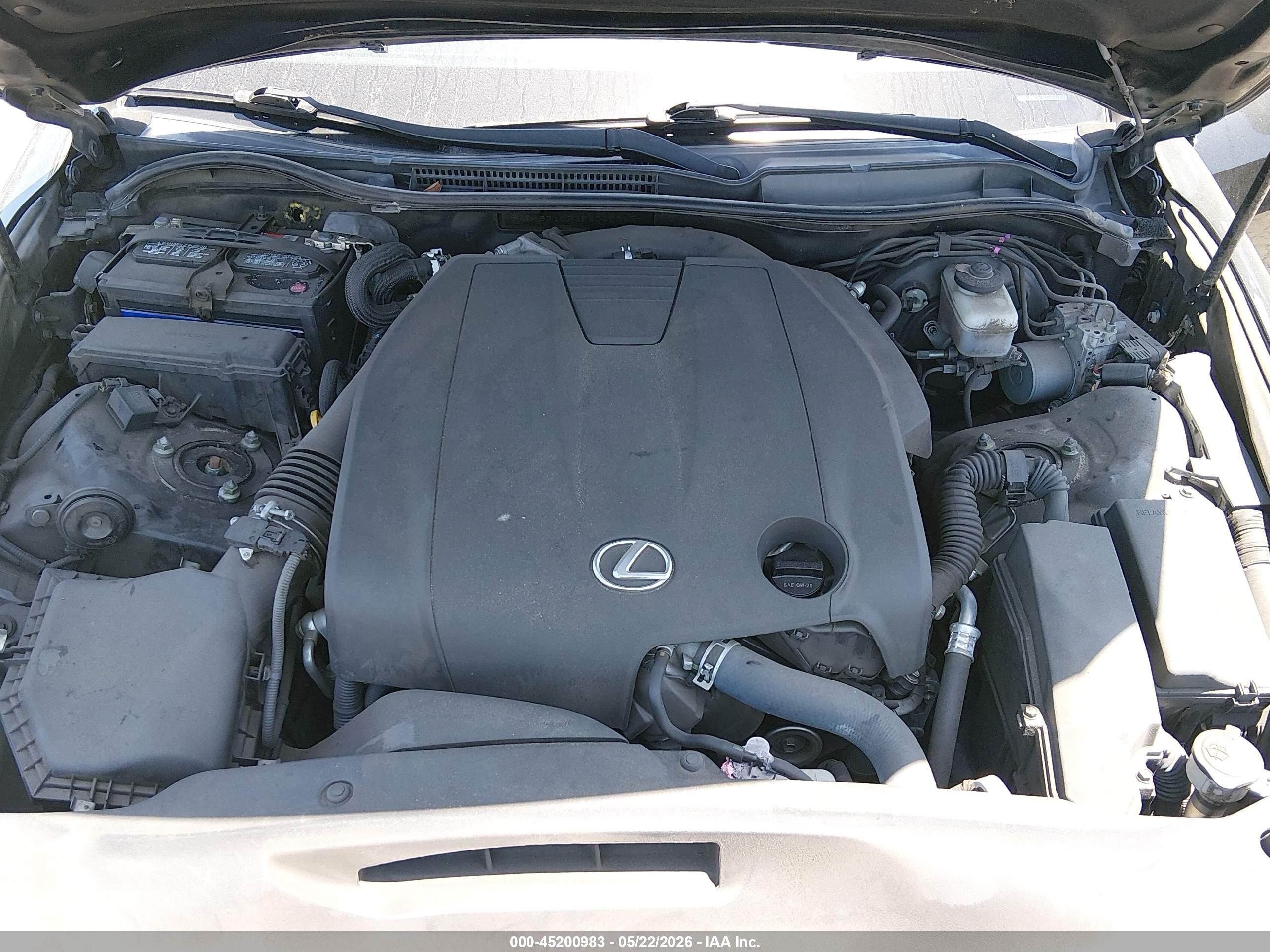 2015 Lexus Is 250   Черный vin: JTHBF1D23F5049342