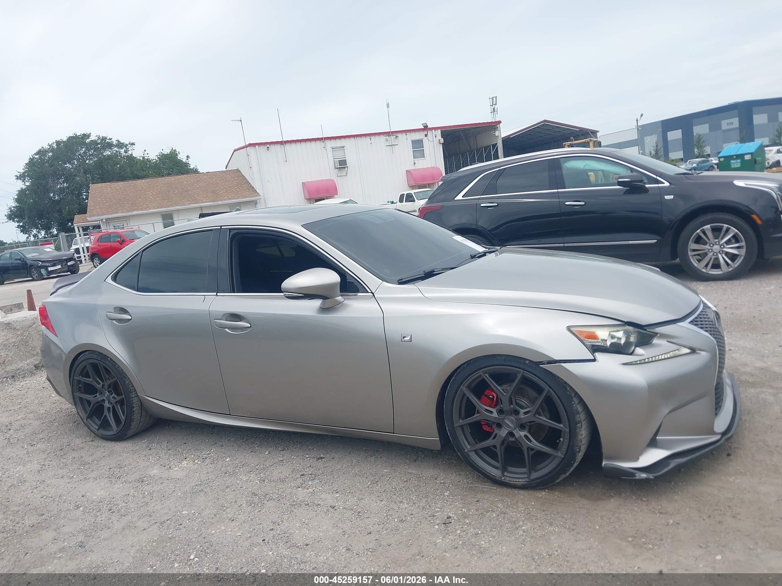 2015 Lexus Is 250   Gray vin: JTHBF1D23F5053570
