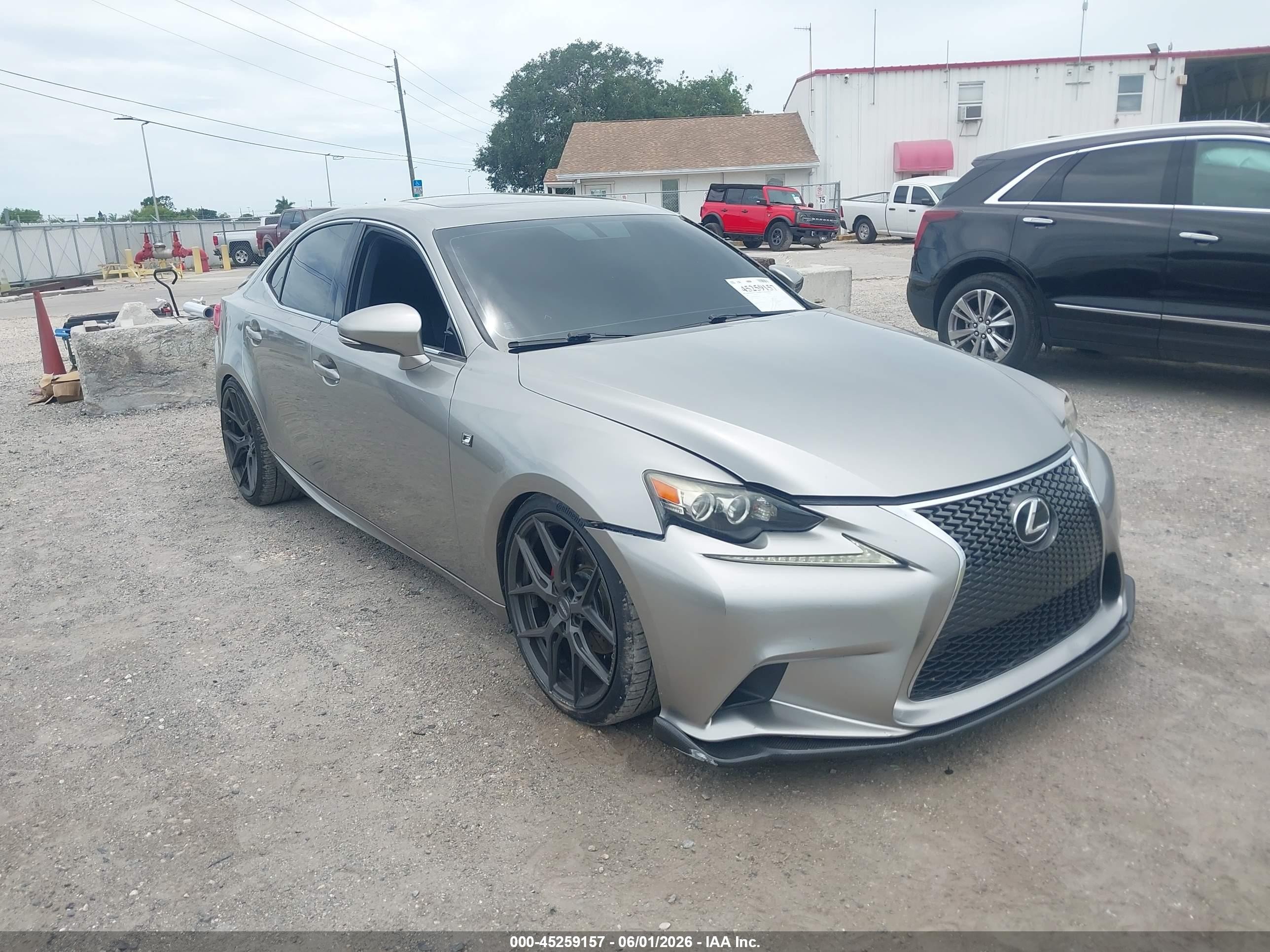 2015 Lexus Is 250   Серый vin: JTHBF1D23F5053570
