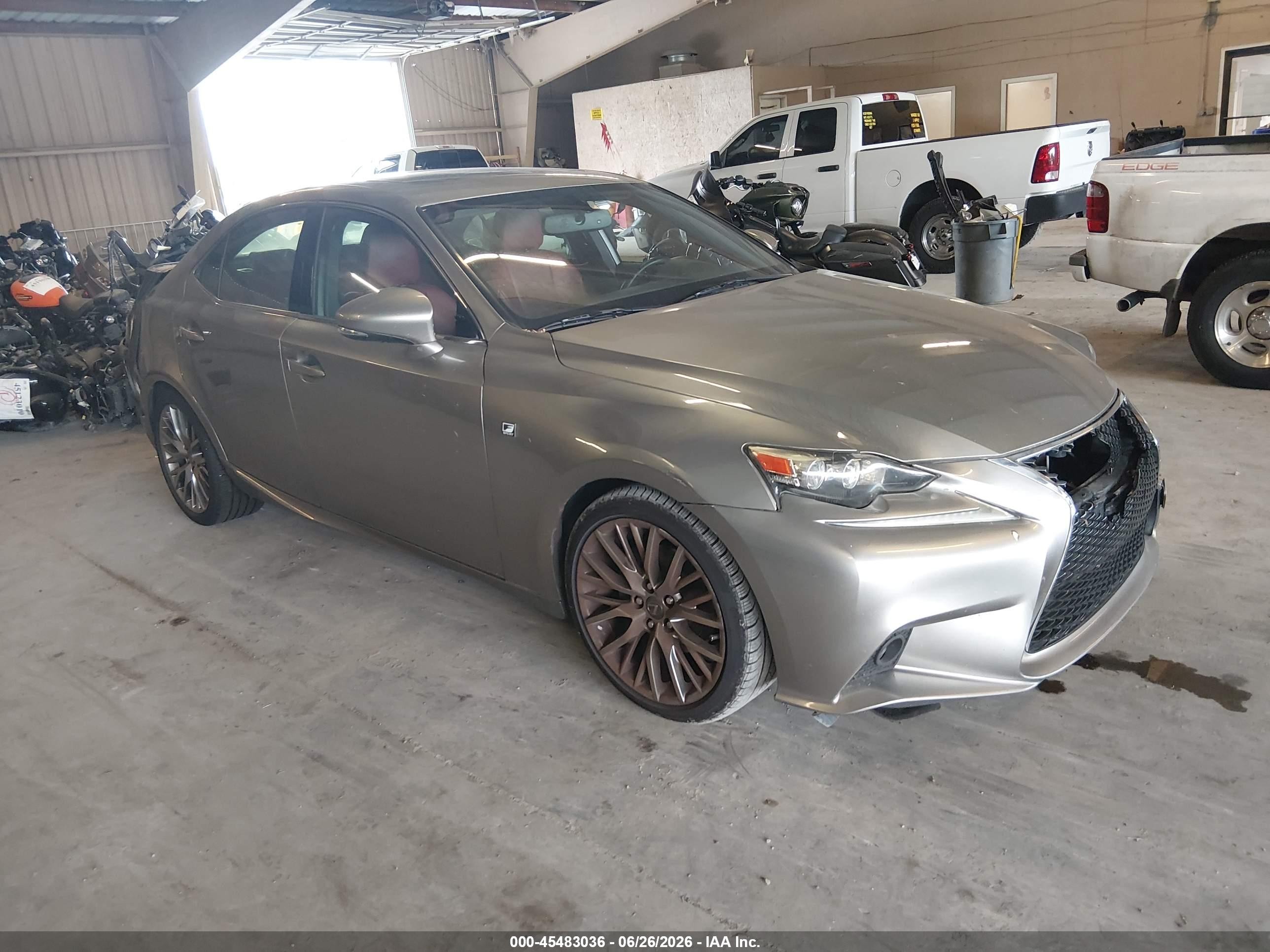 2015 Lexus Is 250   Silver vin: JTHBF1D23F5061569