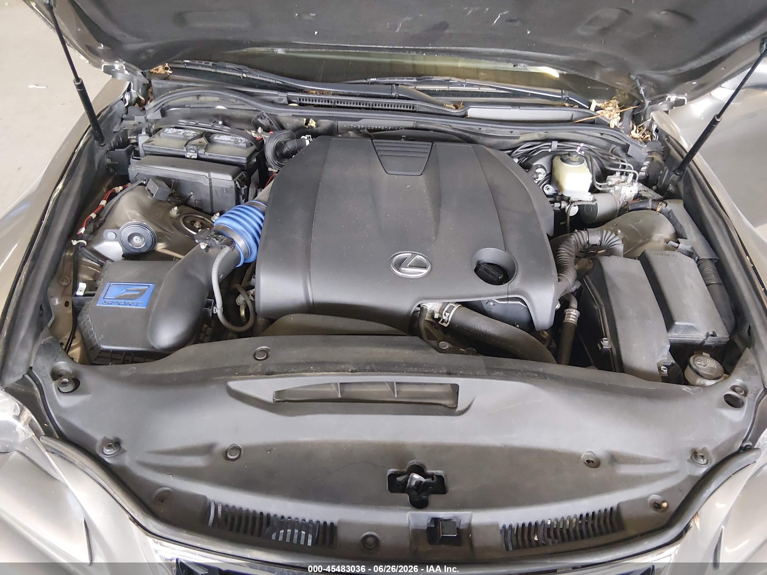 2015 Lexus Is 250   Silver vin: JTHBF1D23F5061569
